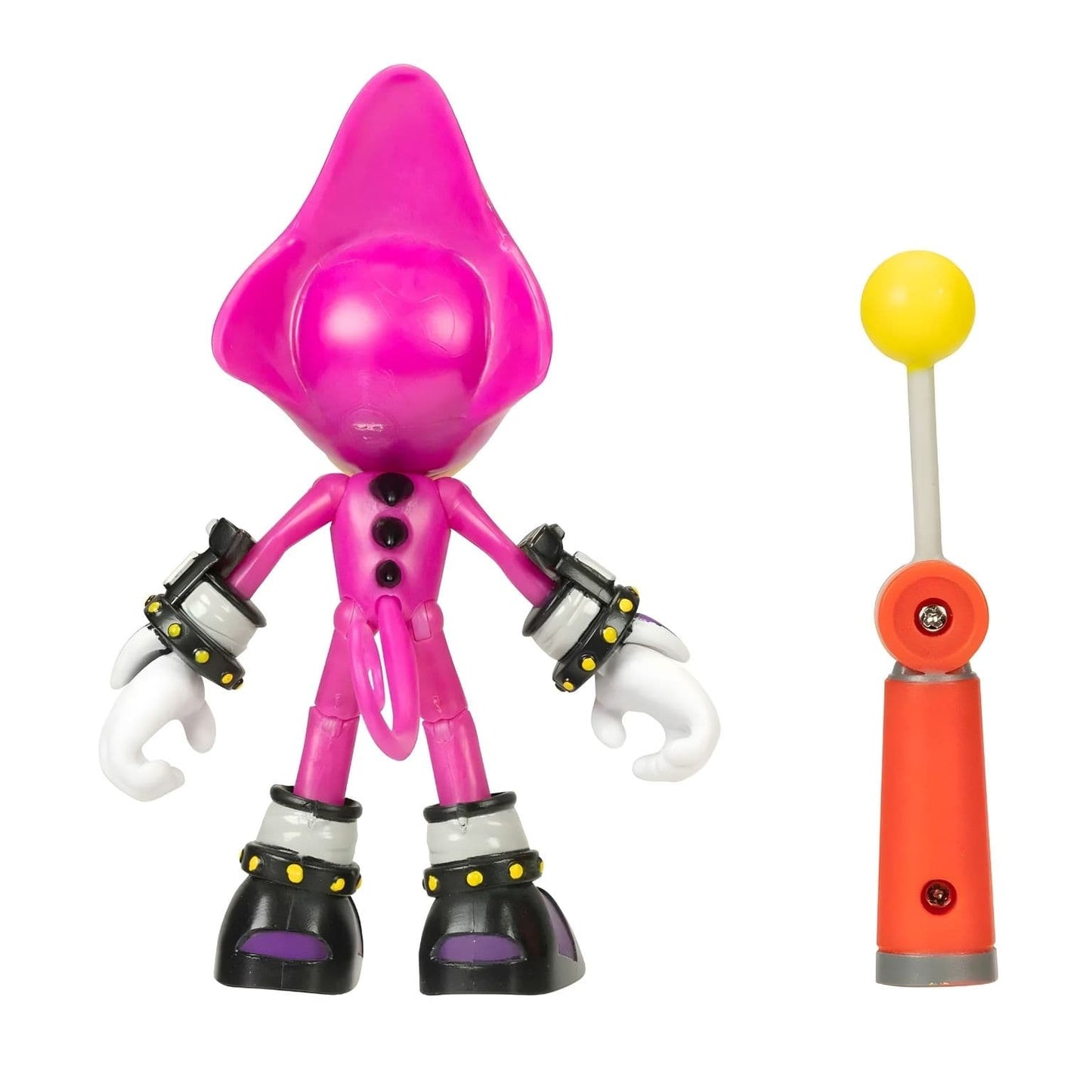 Espio com checkpoint amarelo do universo Sonic