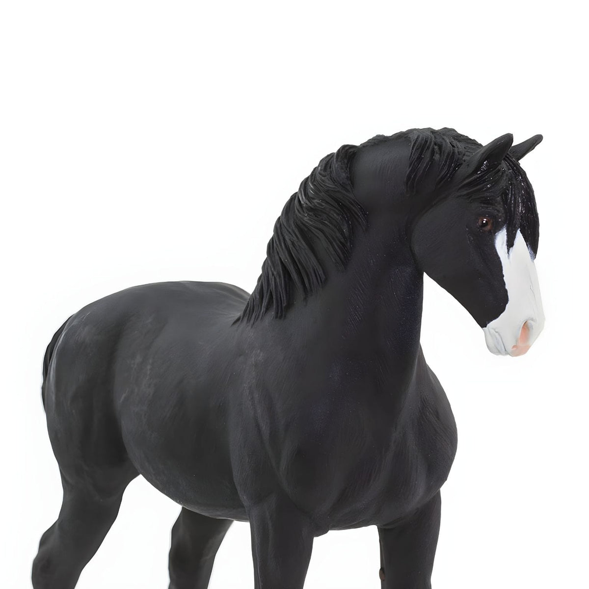 Garanhão Shire Safari Ltd para coleção de cavalos e brincadeira imaginativa