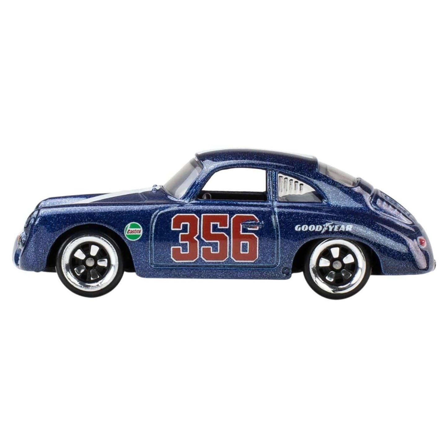 Hot Wheels Silver Series Porsche 356 Outlaw em embalagem colecionável vista adicional 3