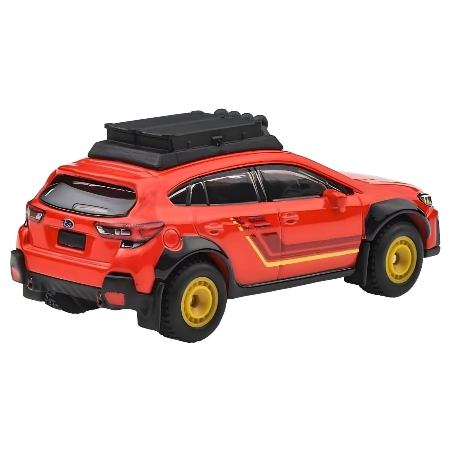 Hot Wheels Subaru Crosstrek vermelho e 2018 Toyota 4Runner branco conjunto de carros de aventura