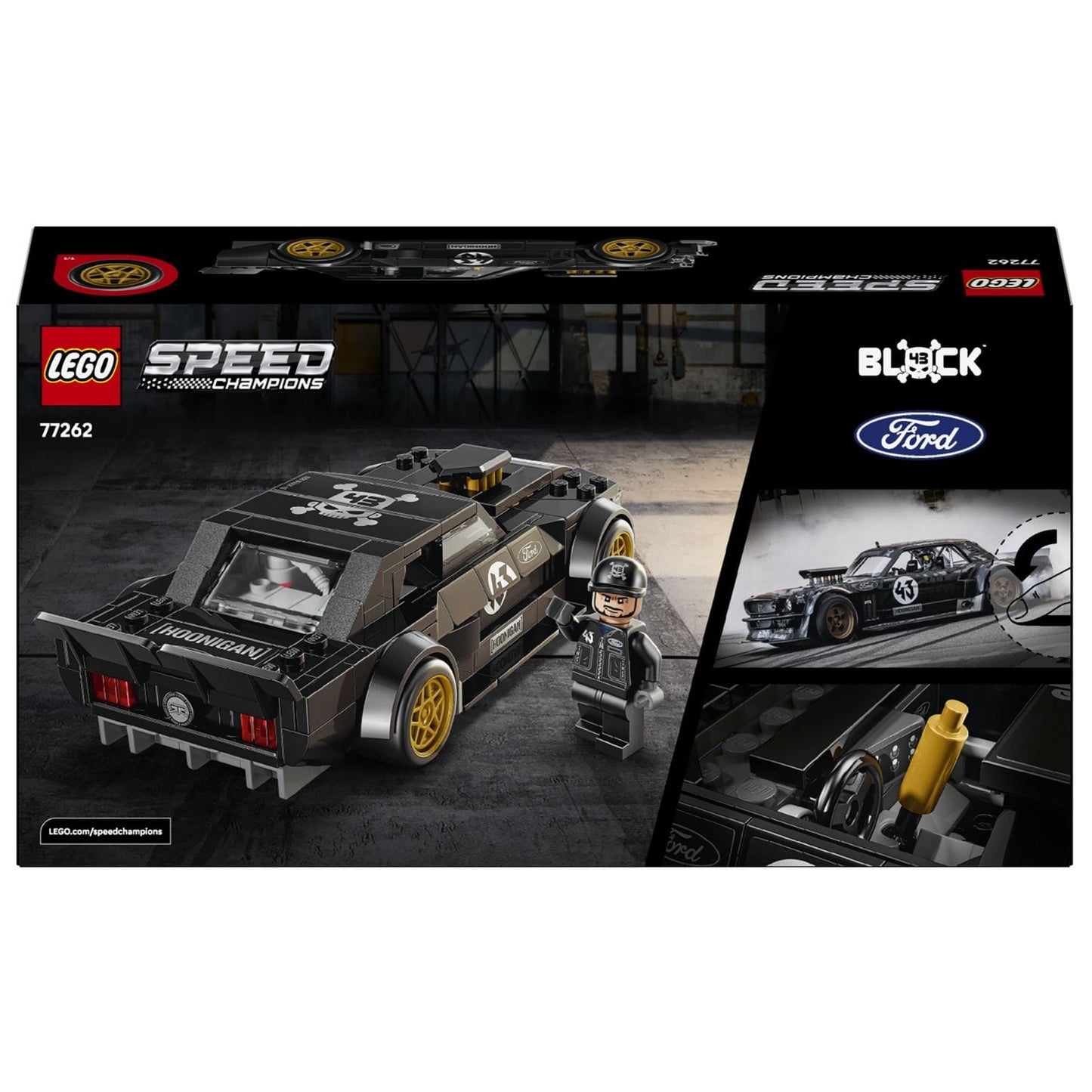 LEGO Speed Champions Hoonicorn V1 de Ken Block para fãs de carros