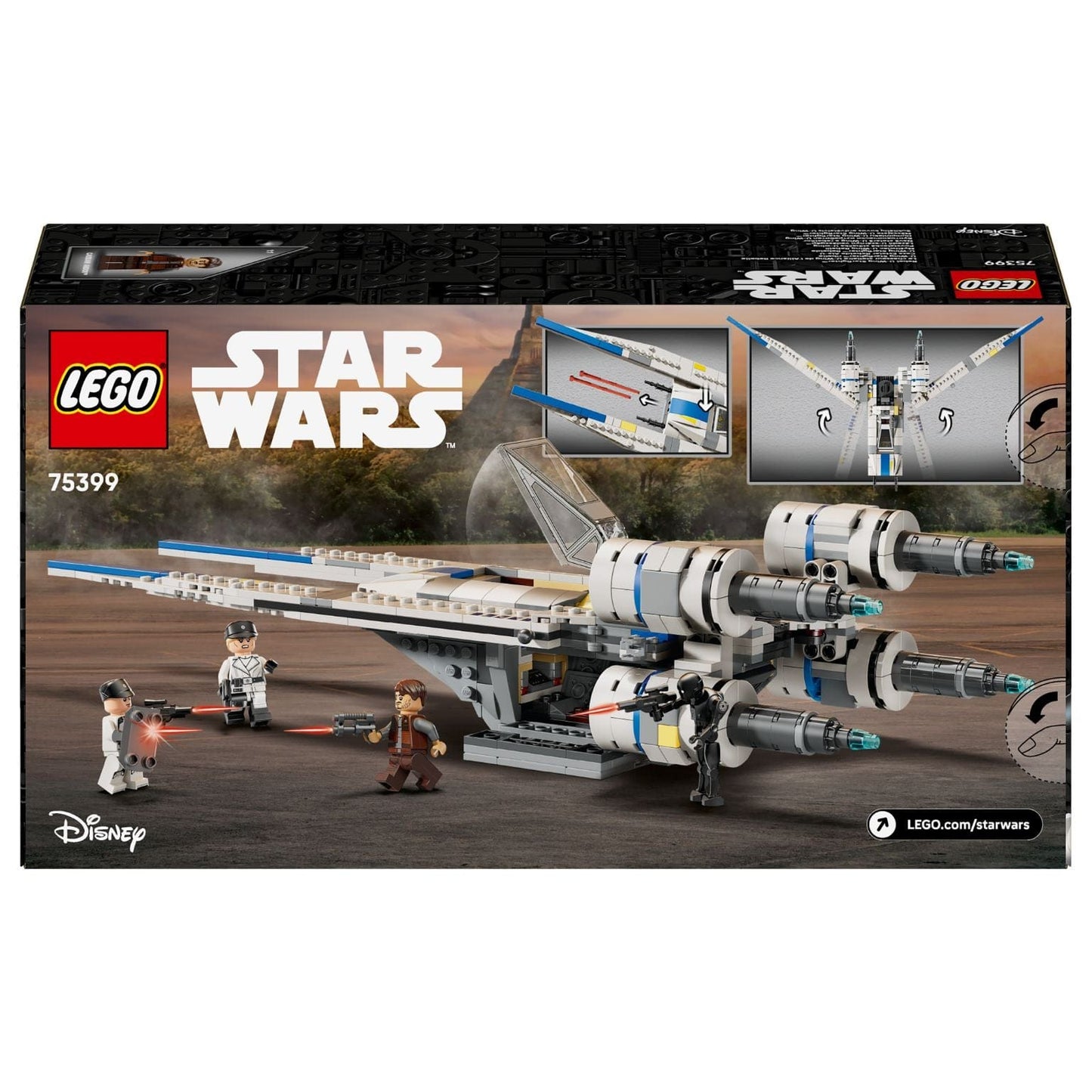 LEGO Star Wars U-Wing Rebelde com imagem complementar