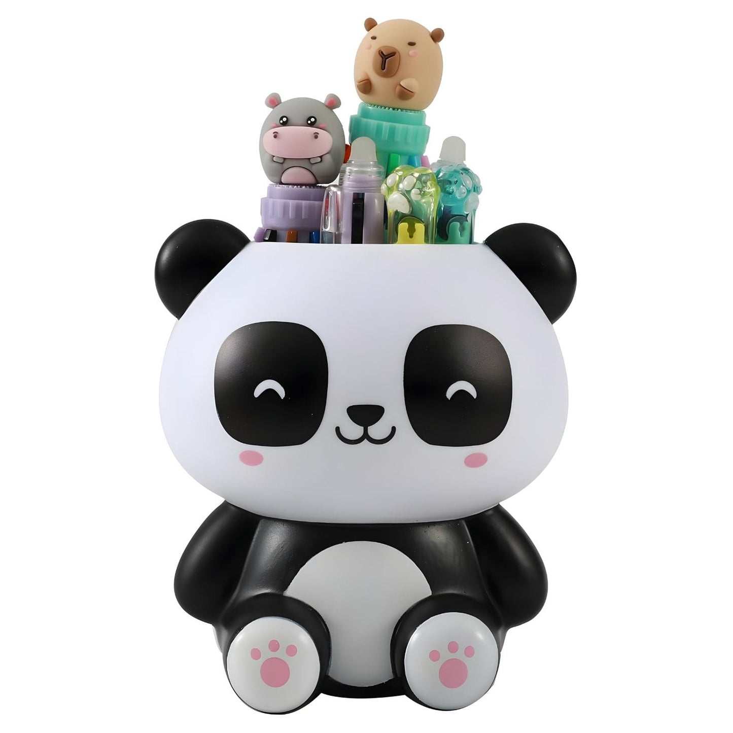 Porta lápis infantil Pandastic para quarto ou espaço de estudo criativo