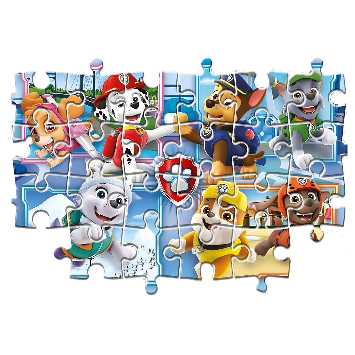 Puzzle Patrulha Pata Clementoni 2 x 60 peças – apresentação do produto