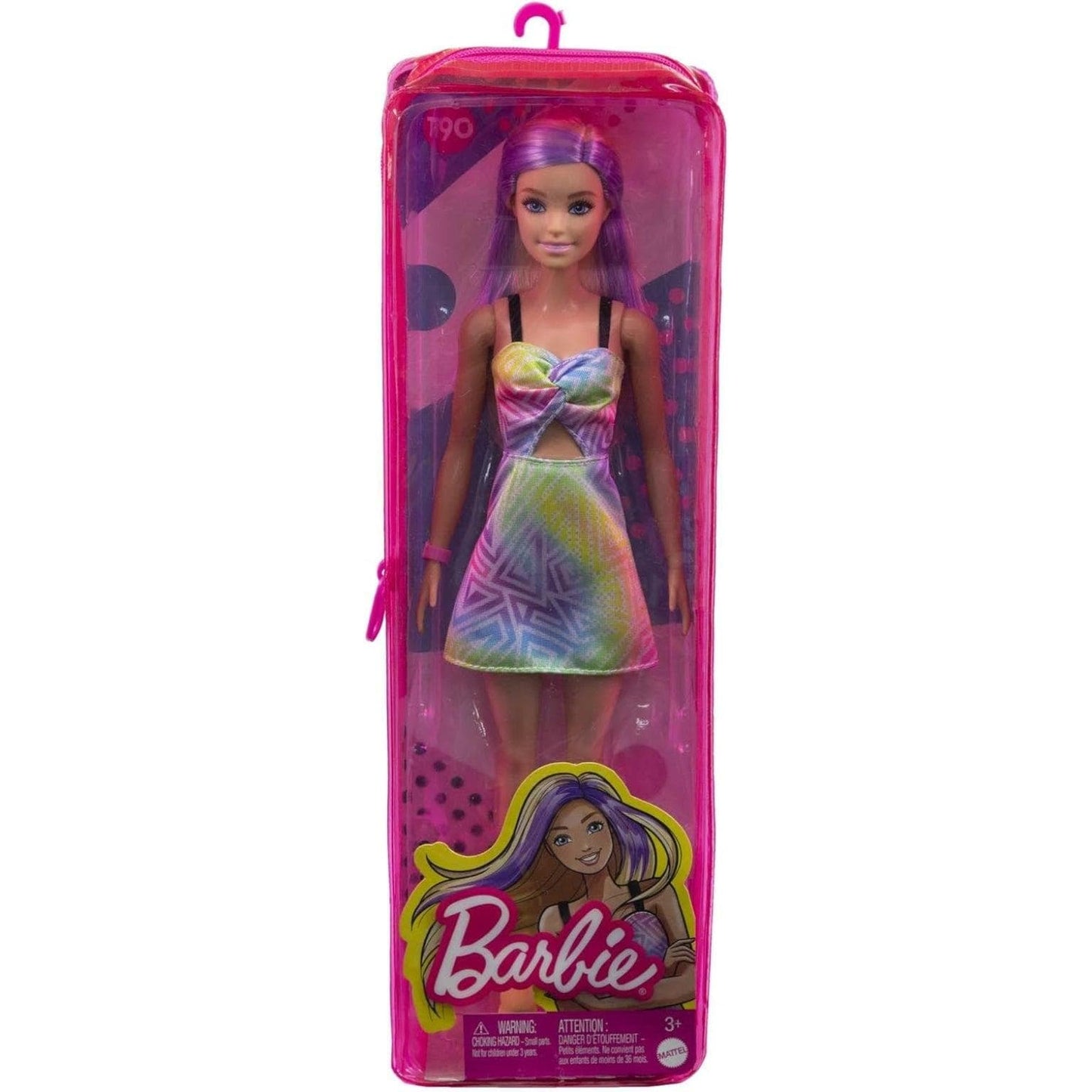 Apresentamos Barbie Fashionista Meschas Violeta com o SKU 20020223 recomendado para + 3 anos