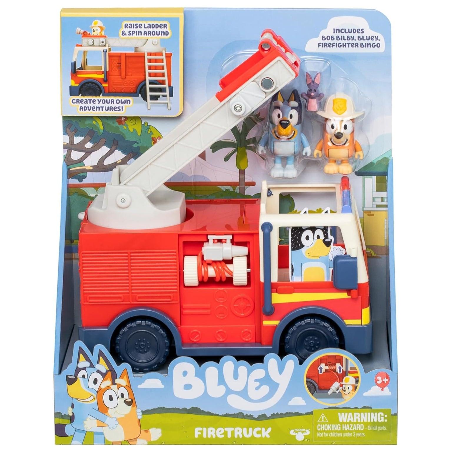 Apresentamos Bluey Camião dos Bombeiros com o SKU 641761024 recomendado para + 3 anos