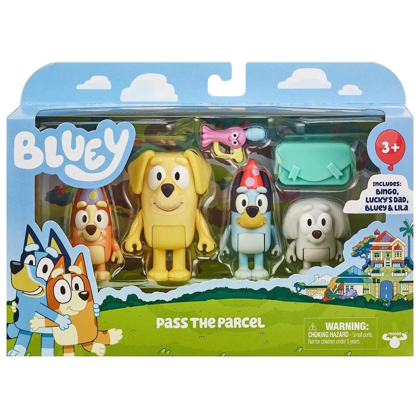 Apresentamos Bluey Passar a Encomenda com o SKU 641755824 recomendado para + 3 anos