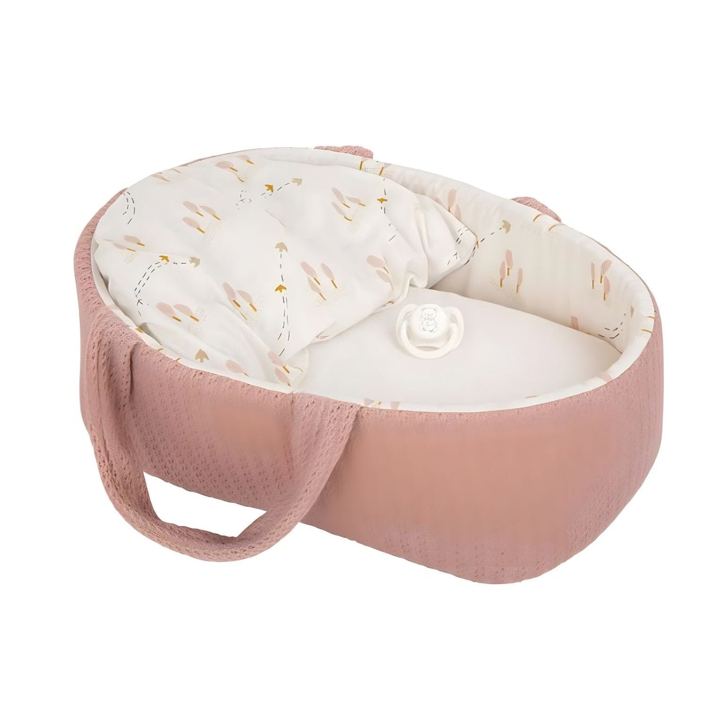 Apresentamos Boneca Elegance com alcofa rosa com o SKU 855072924 recomendado para + 3 anos