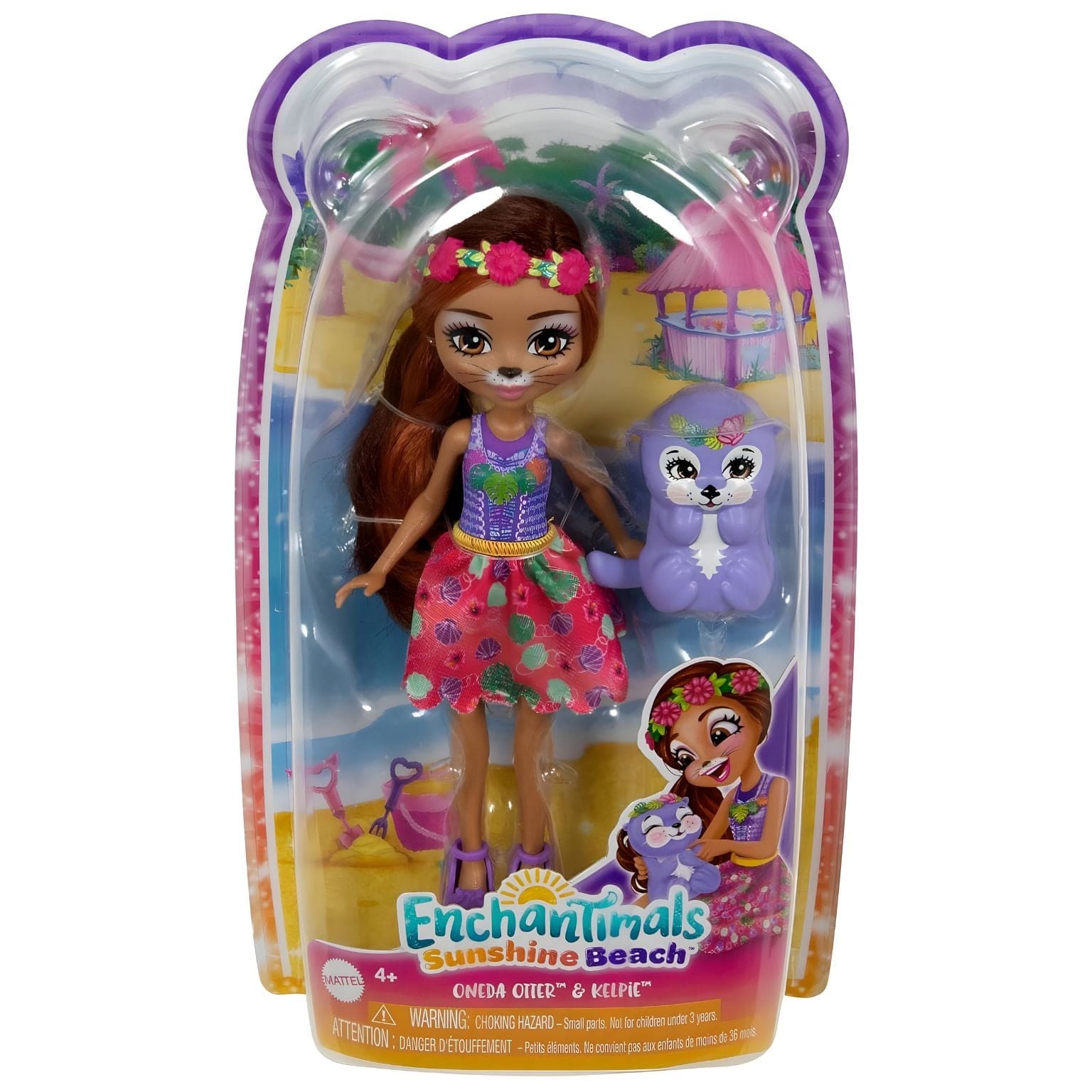 Apresentamos Boneca Enchantimals - Oneda Otter e Kelpie com o SKU 852255124 recomendado para + 4 anos