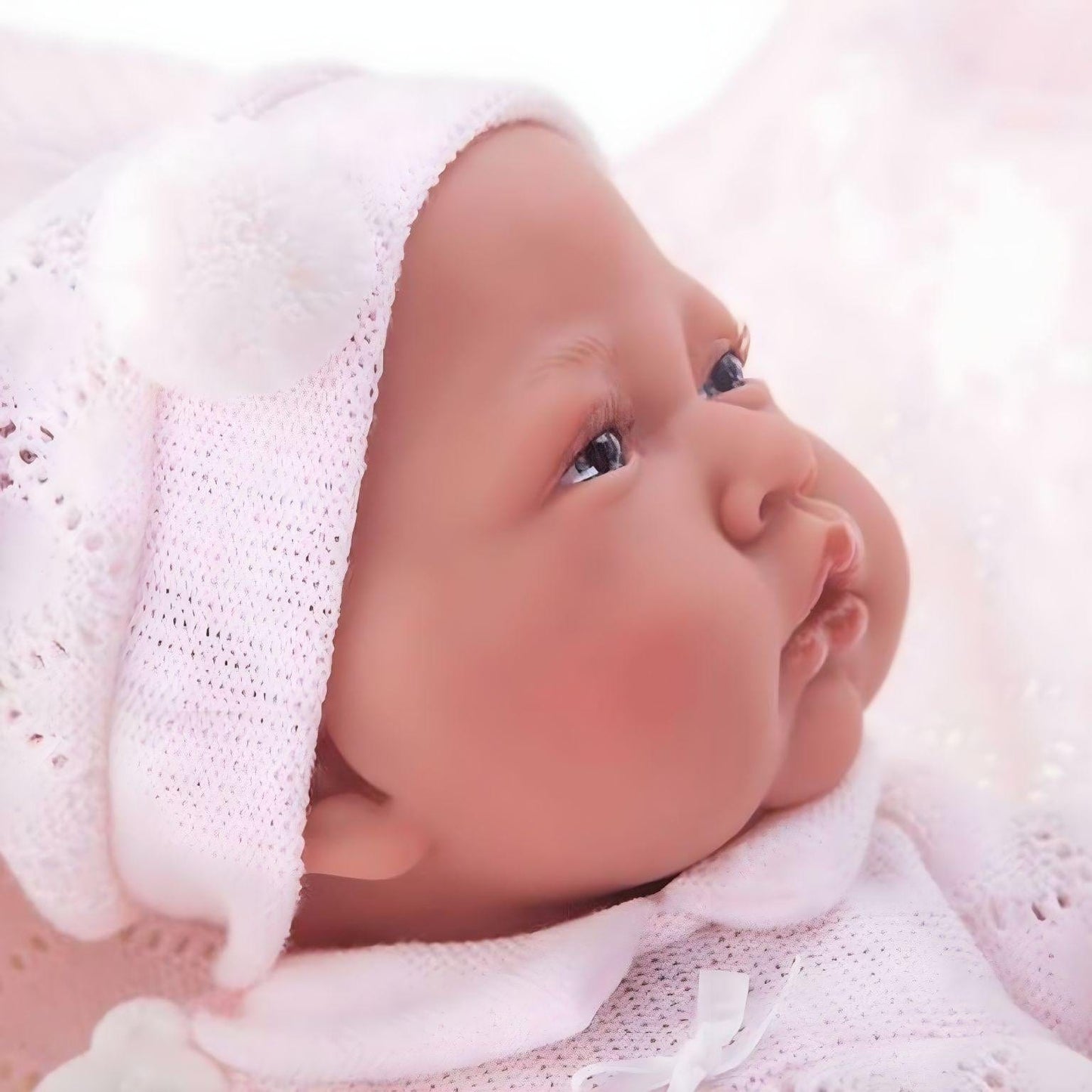 Apresentamos Boneca Recém-Nascida Rosa 42 cm com o SKU 855006425 recomendado para + 3 anos
