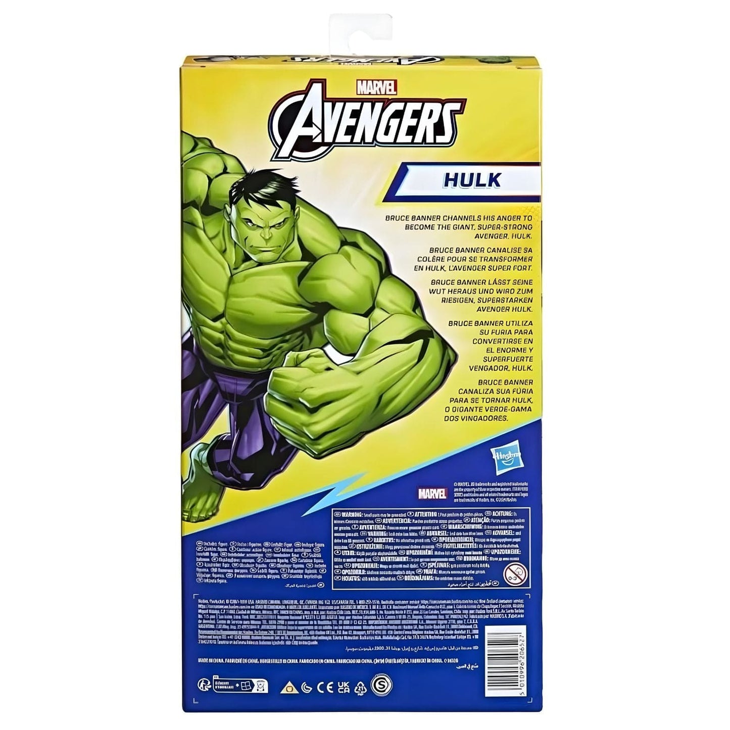 Apresentamos Boneco Marvel Titan Hero -  Hulk com o SKU 907475524 recomendado para + 3 anos