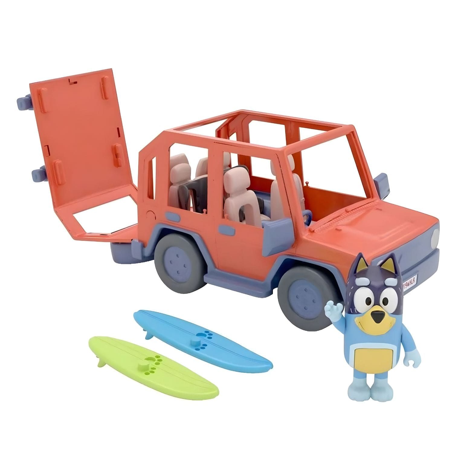 Apresentamos Bluey Jipe 4 x 4 com o SKU 231301824 recomendado para + 3 anos