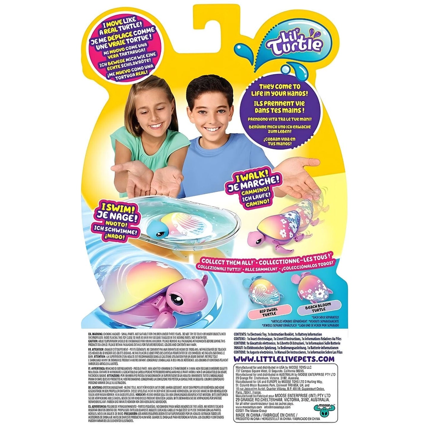 Apresentamos Little Live Pets Tartaruga Rosa (Copiar) com o SKU 640800025 recomendado para + 5 anos