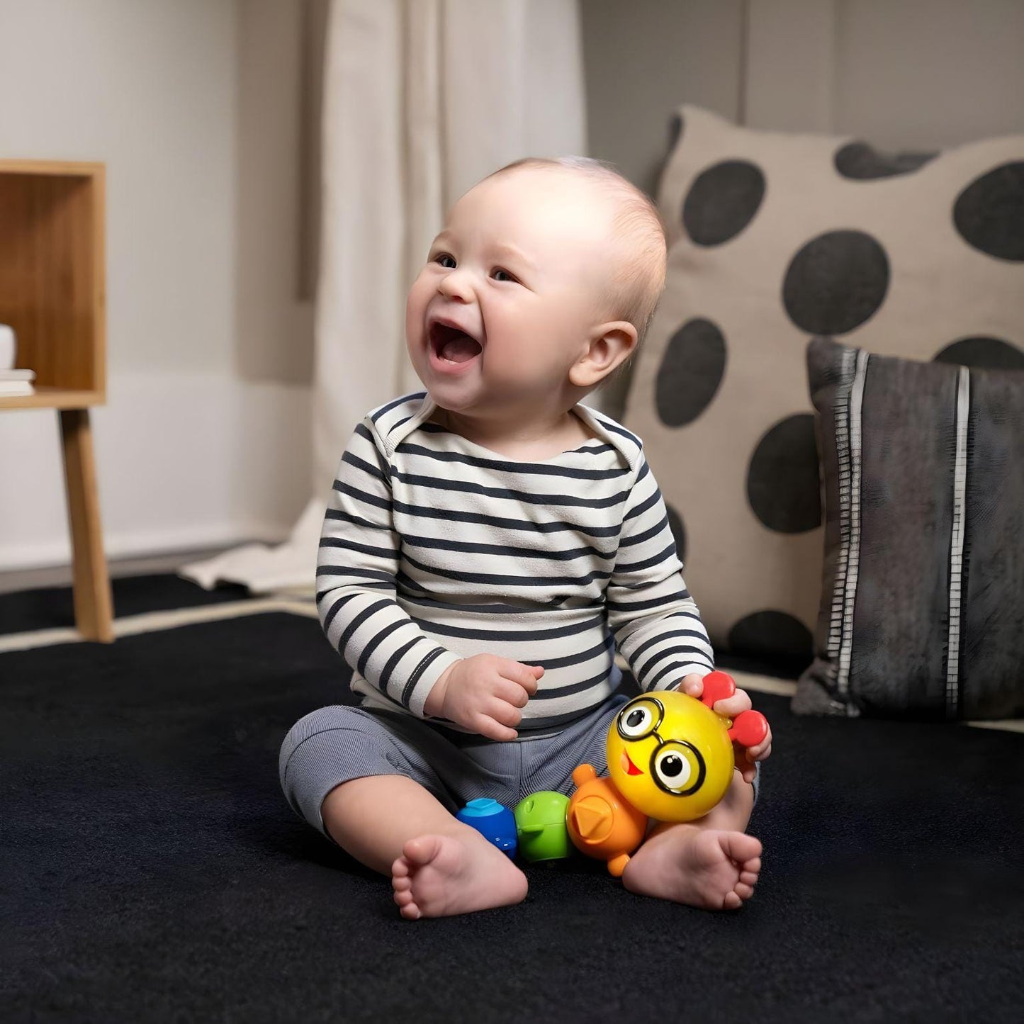 Apresentamos Brinquedo Sensorial Twist-a-Pal Cal com o SKU 951682825 recomendado para + 6 meses