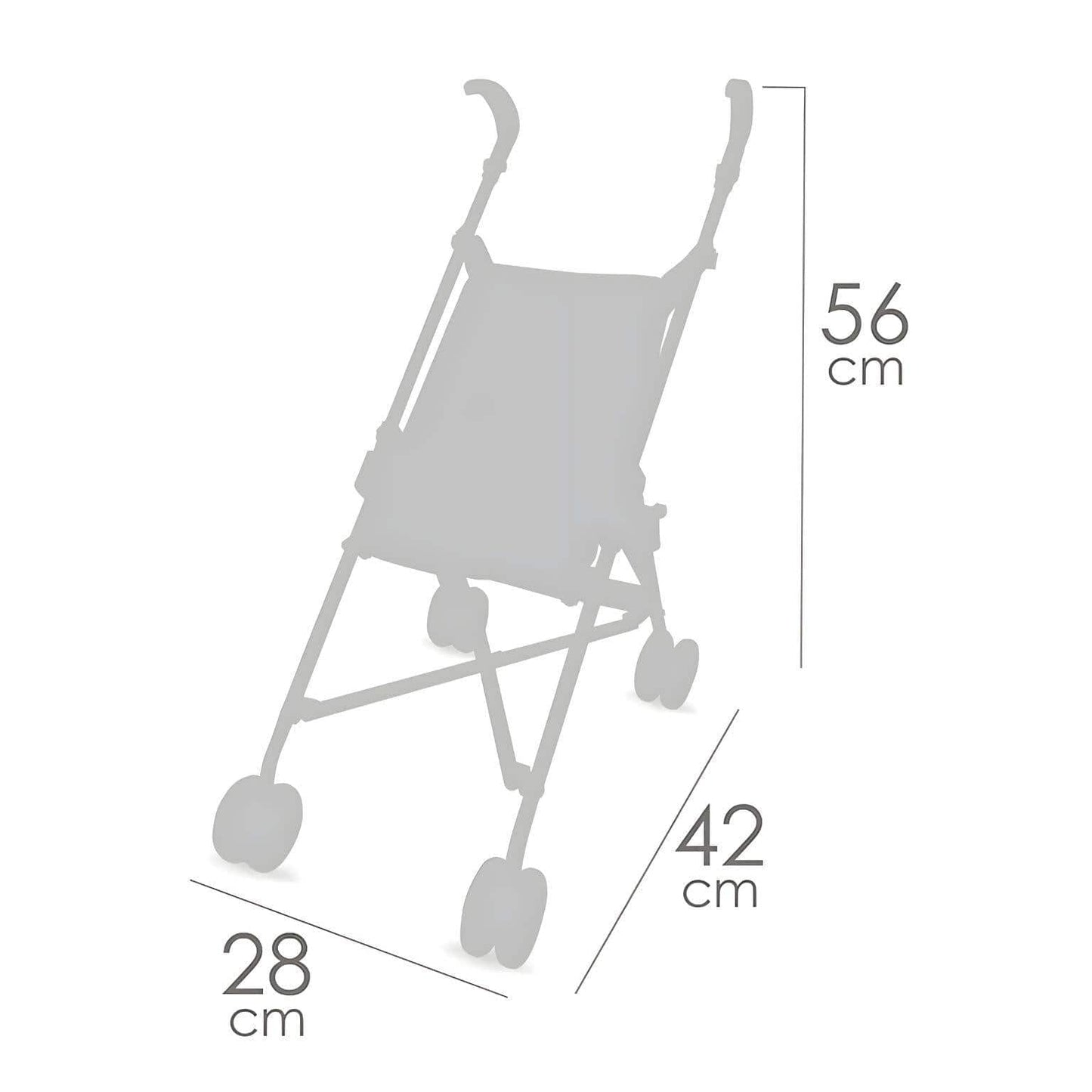 Apresentamos Carrinho de bonecas Koala 56 cm com o SKU 159007925 recomendado para + 3 anos
