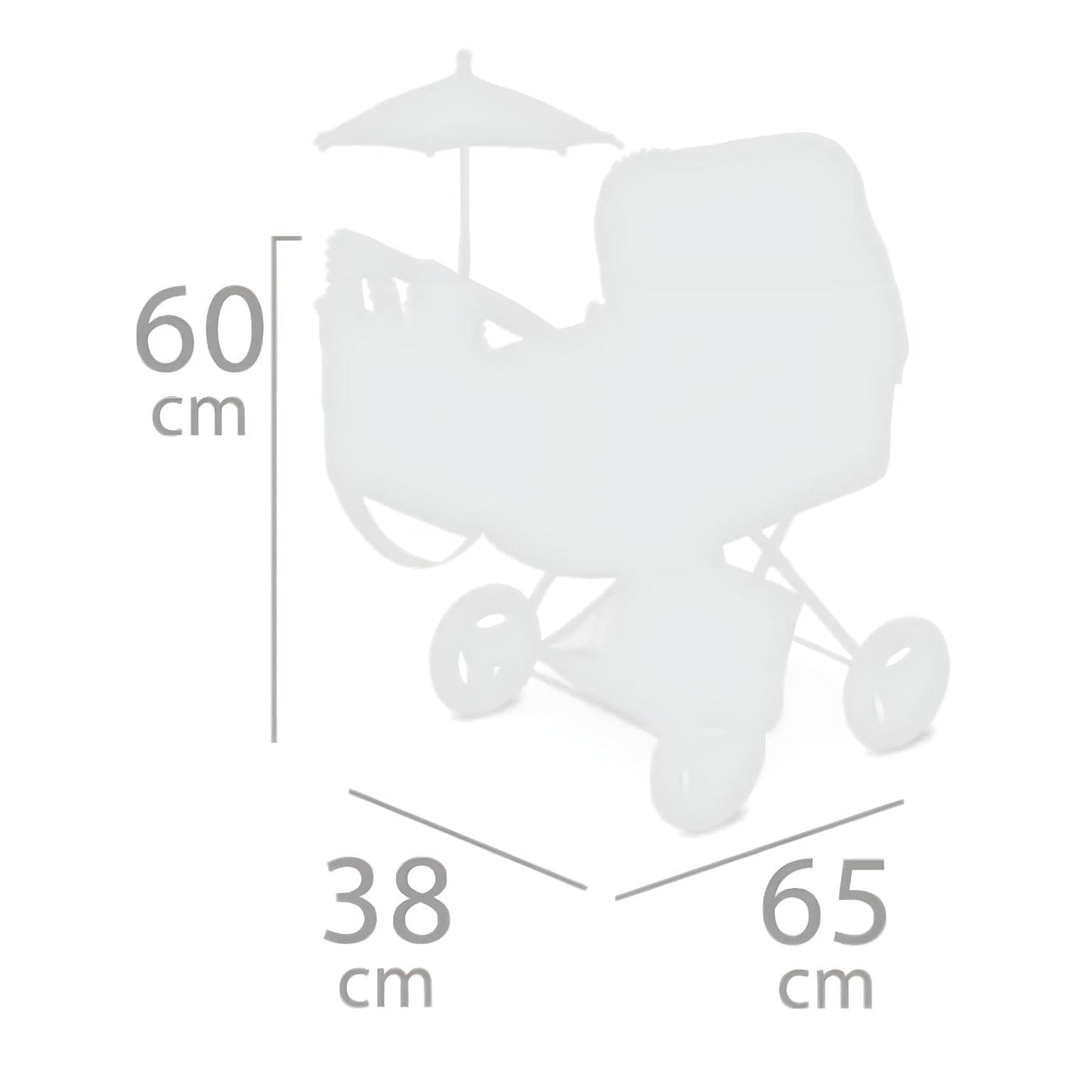 Apresentamos Carrinho de bonecas Koala com berço com o SKU 628507925 recomendado para + 3 anos