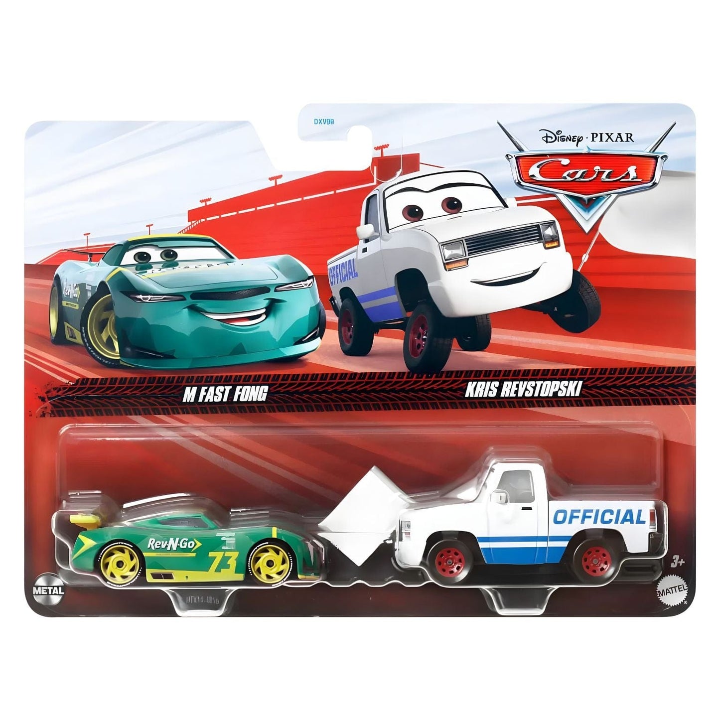Apresentamos Cars Disney - M Fast Fong e Kris Revstopski com o SKU 771993624 recomendado para + 3 anos