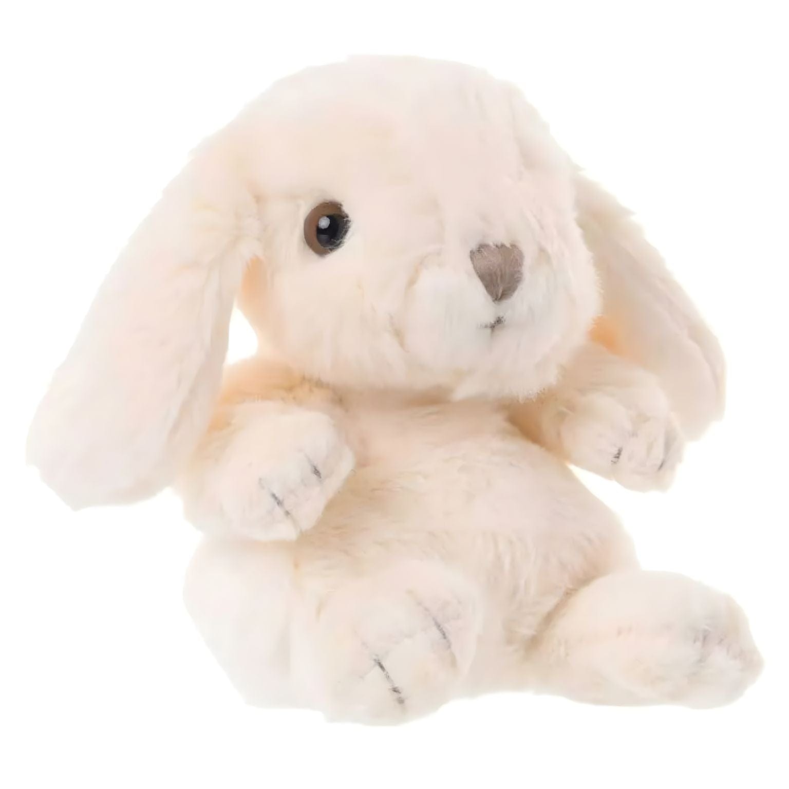 Apresentamos Coelho de Peluche branco 15 cm com o SKU 527920525 recomendado para + 6 meses