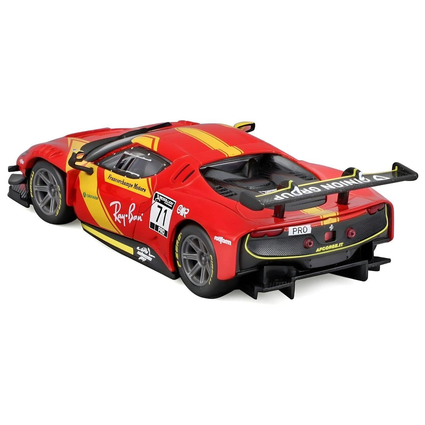 Apresentamos Ferrari Racing - Ferrari 296 GT3 #71 com o SKU 683631325 recomendado para Bburago