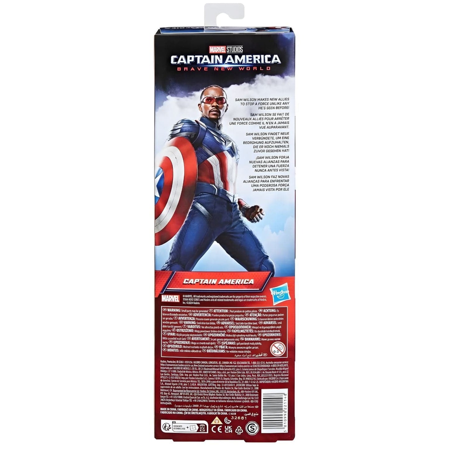 Apresentamos Figura Capitão América com o SKU 85927625 recomendado para + 4 anos