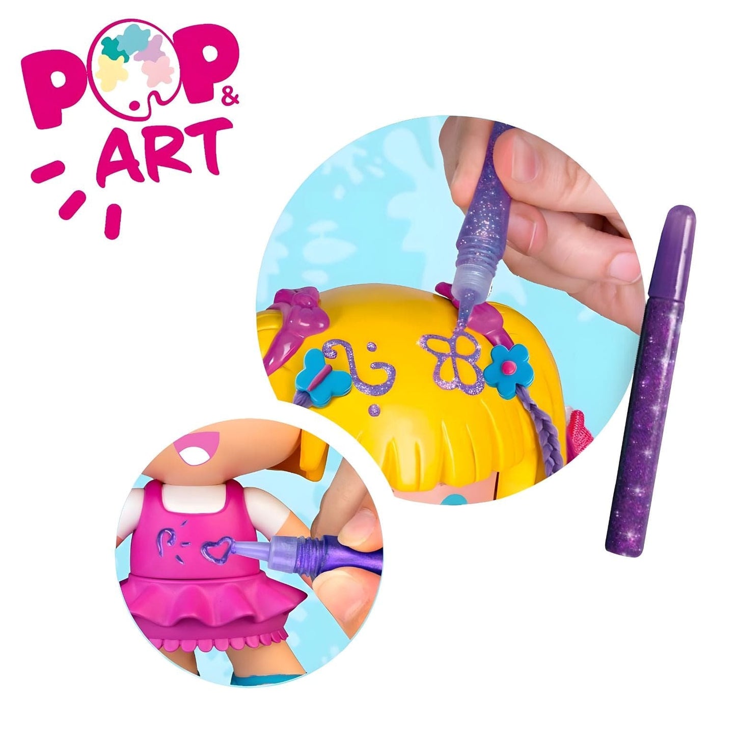 Apresentamos Figura Pinypon Pop & Art ? com o SKU 645600025 recomendado para + 4 anos