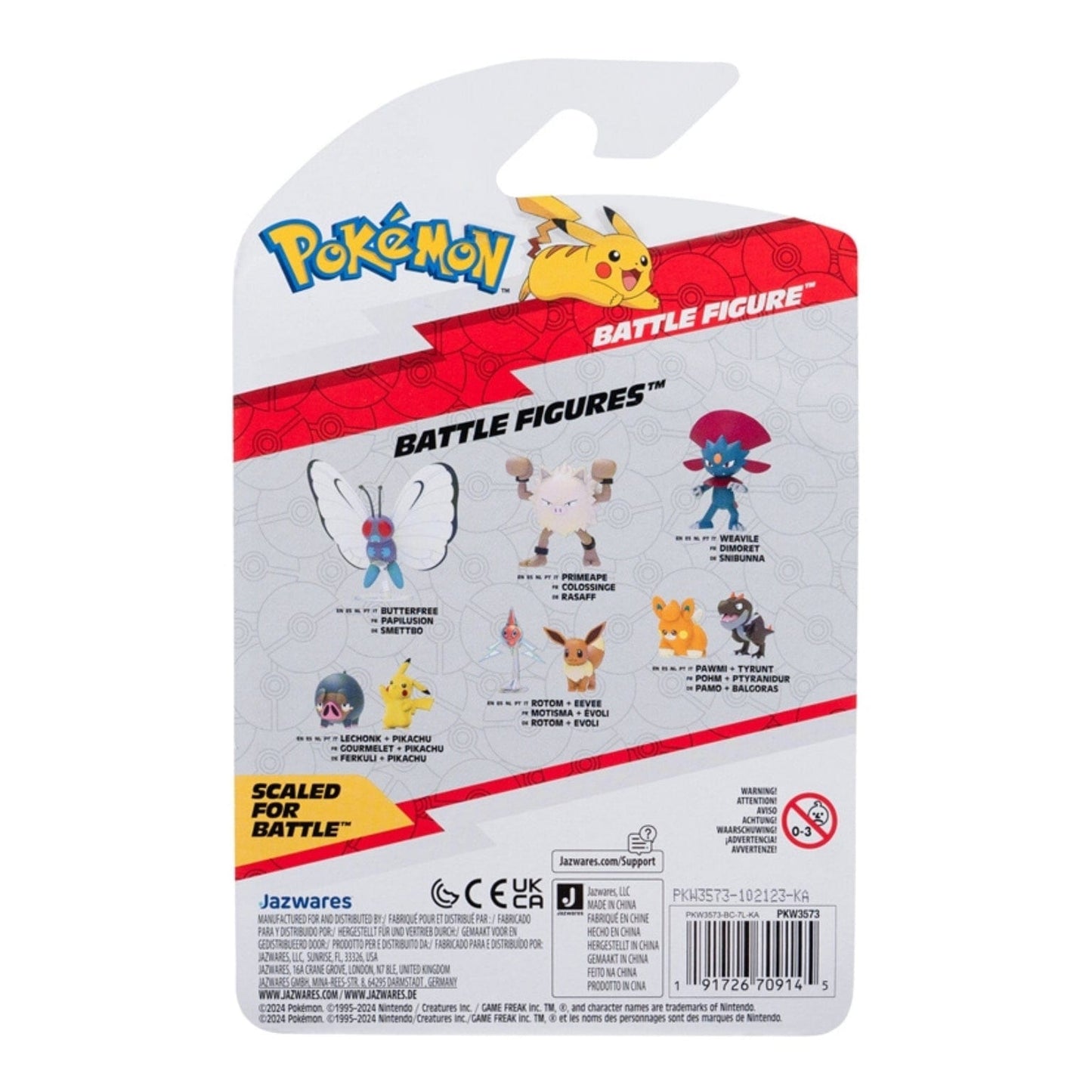 Apresentamos Figura Pokémon Primeape 7 cm com o SKU 23357324 recomendado para + 4 anos