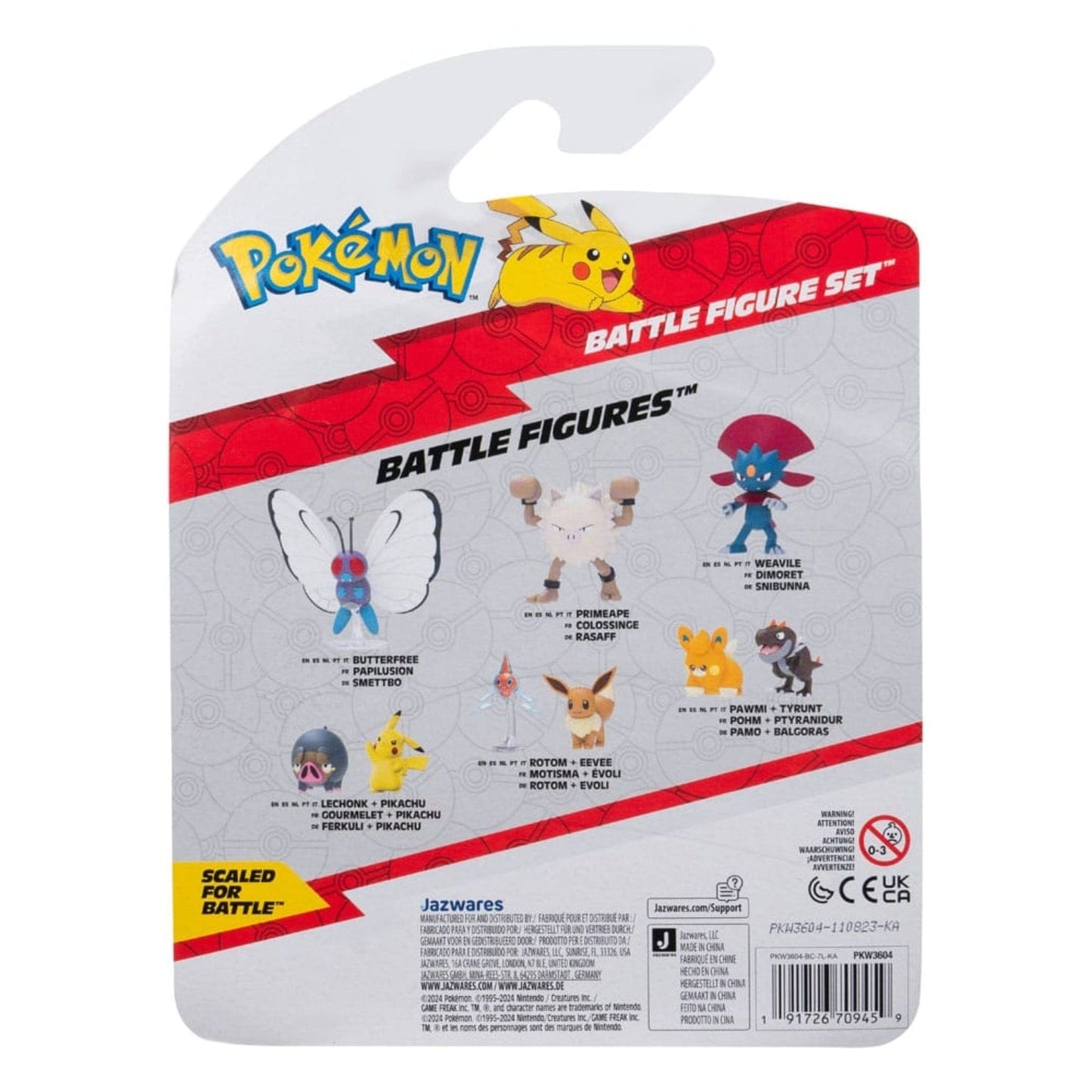 Apresentamos Figuras Pokémon - Piplup, Misdreavus, Magmar com o SKU 23360424 recomendado para + 4 anos