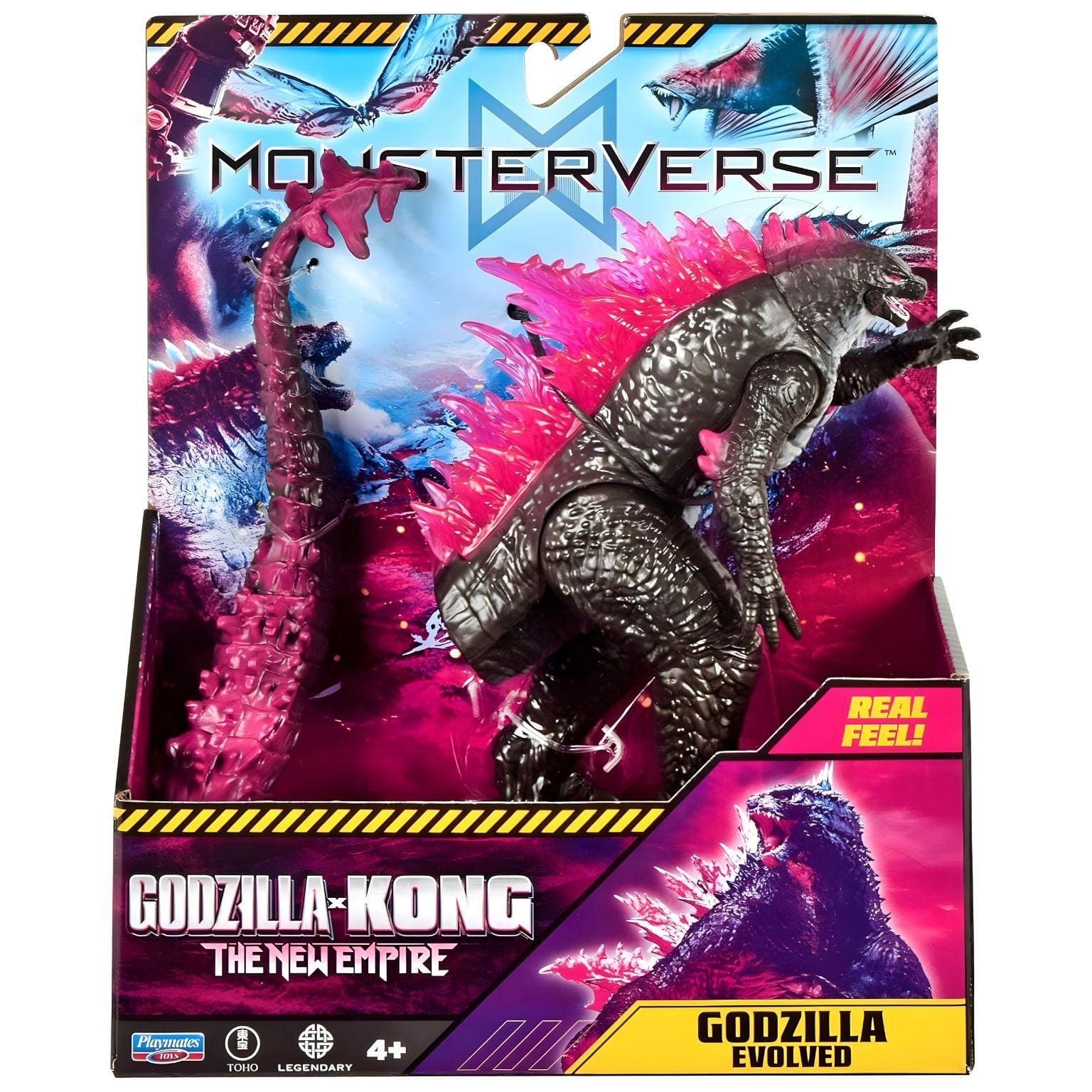 Apresentamos Godzilla x Kong - Godzilla Evoluído Real Feel com o SKU 234002325 recomendado para + 4 anos