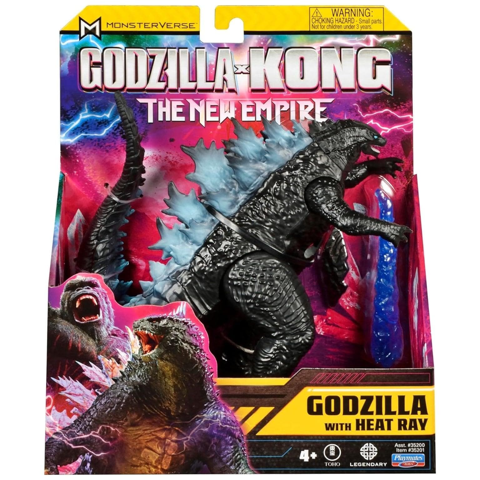 Apresentamos Godzilla x Kong - Godzilla com raio de calor com o SKU 233930224 recomendado para + 4 anos