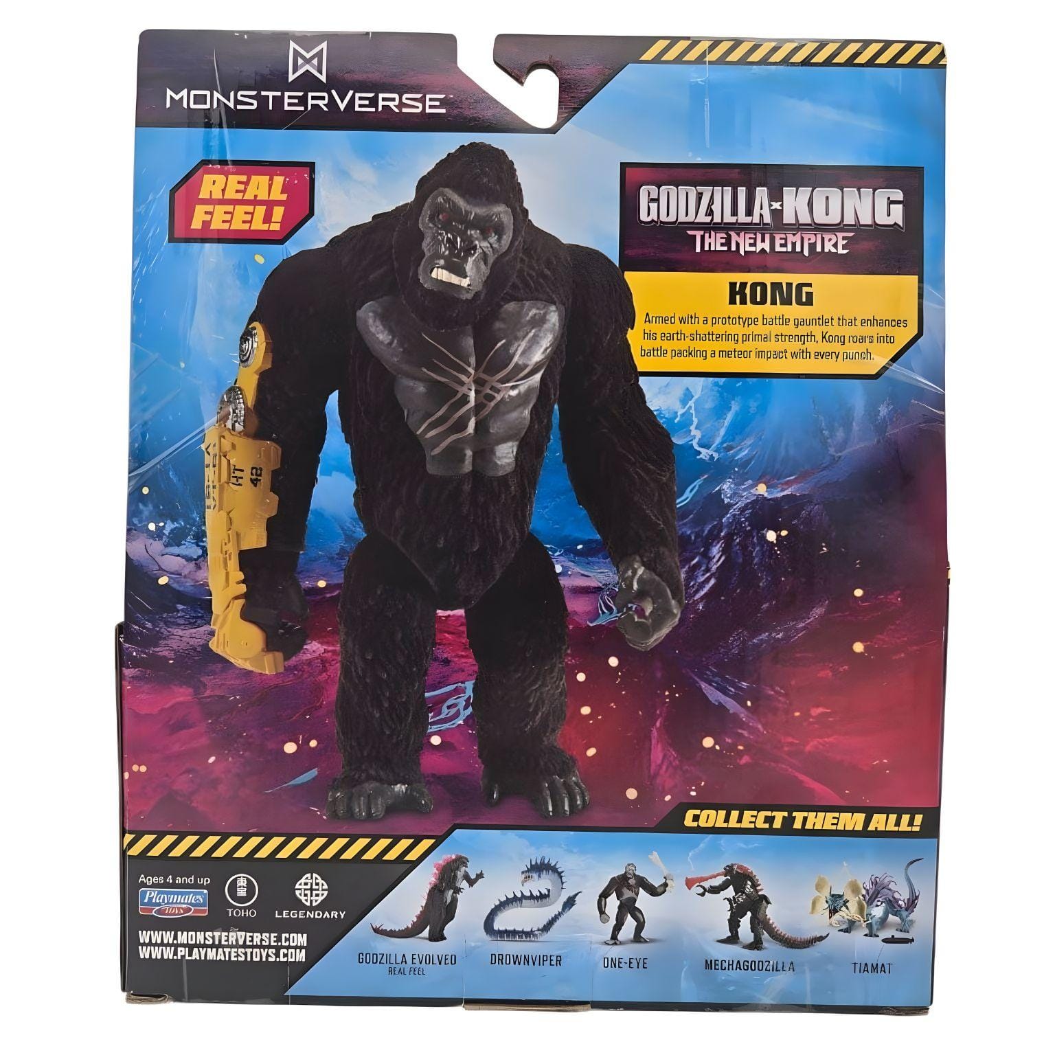 Apresentamos Godzilla x Kong - Kong Real Feel com o SKU 234002425 recomendado para + 4 anos