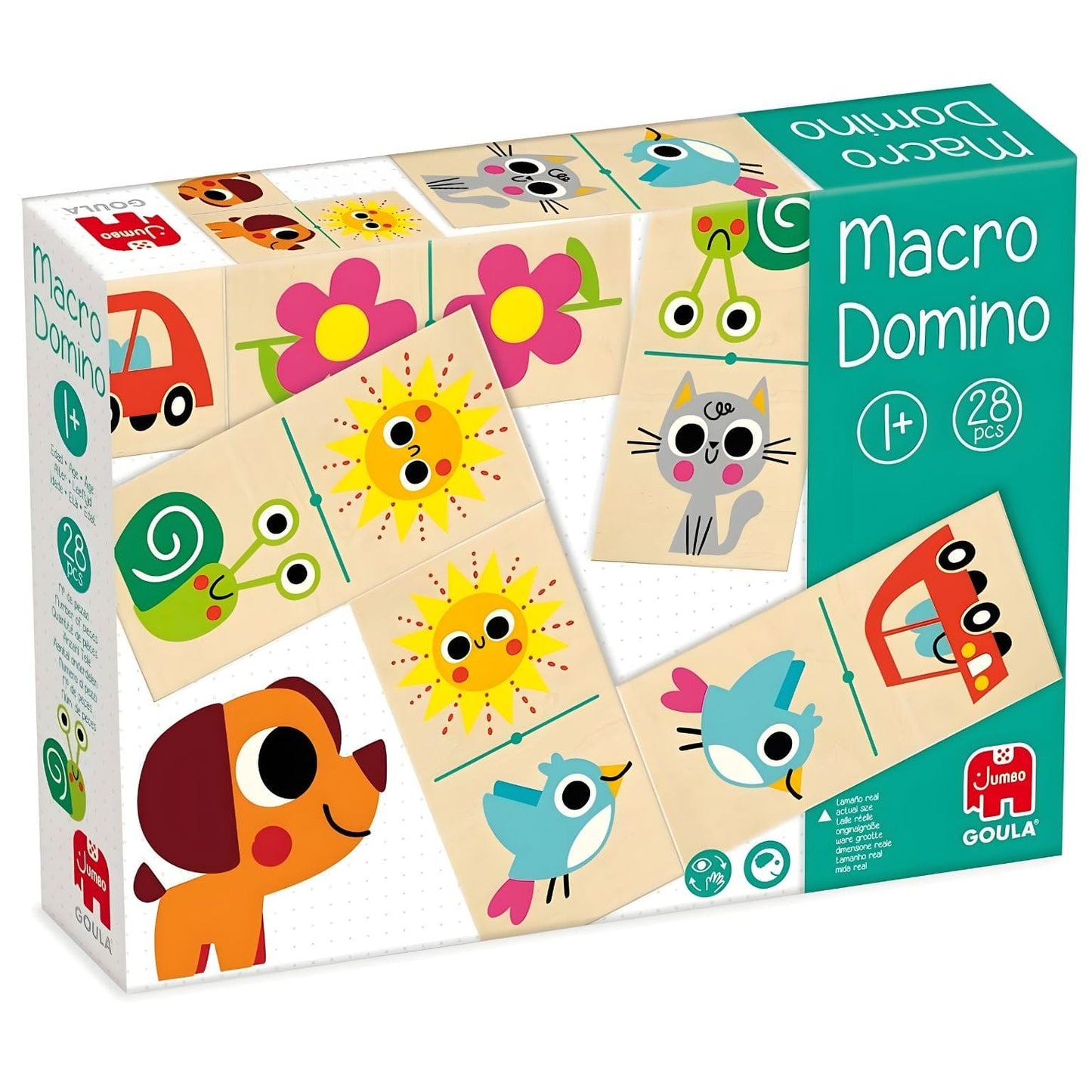 Apresentamos Jogo Macro Dominó com o SKU 80228525 recomendado para + 12 meses