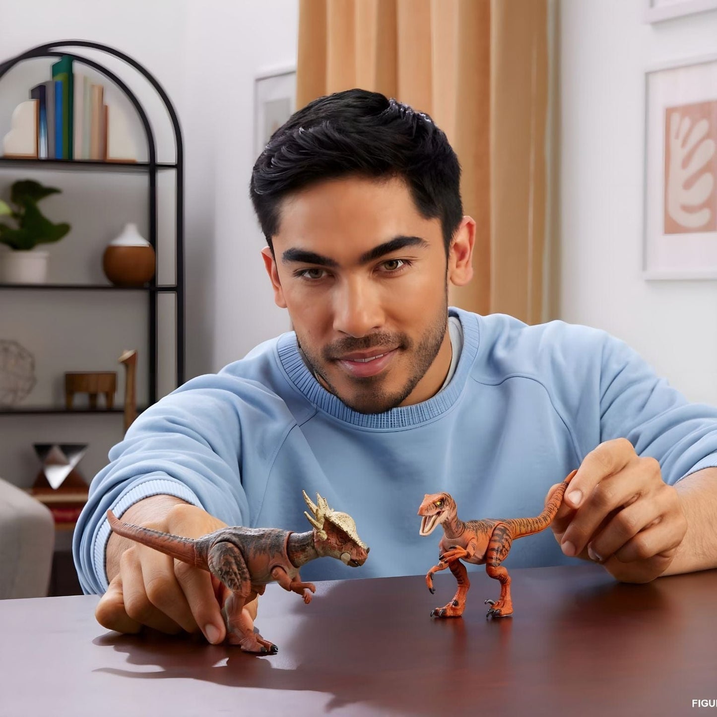 Apresentamos Jurassic World Hammond Collection: Velociraptor com o SKU 232849925 recomendado para + 8 anos