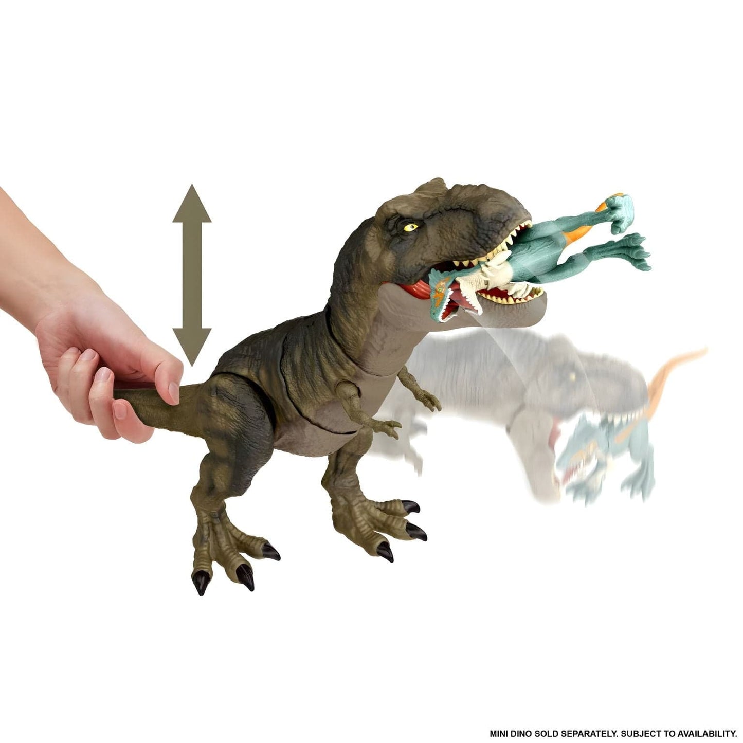 Apresentamos Jurassic World T-Rex ataca e devora com o SKU 553540325 recomendado para + 4 anos