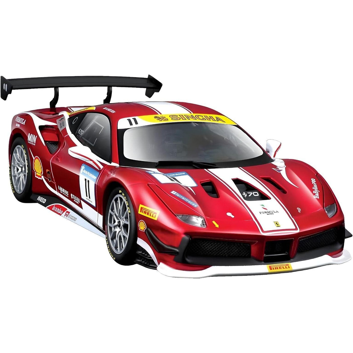 Apresentamos Kit construção Ferrari Racing 488 Challenge com o SKU 682658225 recomendado para Bburago