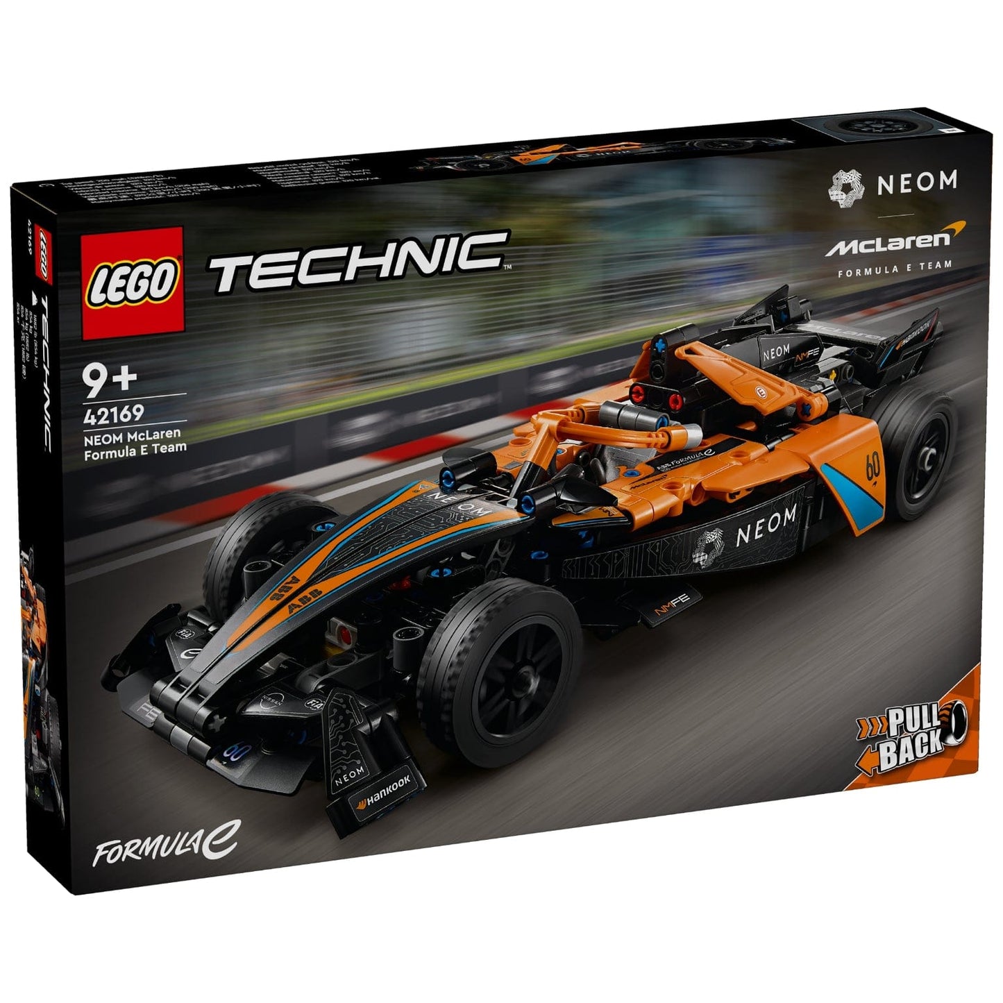 Apresentamos Lego Technic NEOM McLaren Formula E Race Car com o SKU 664216924 recomendado para + 9 anos