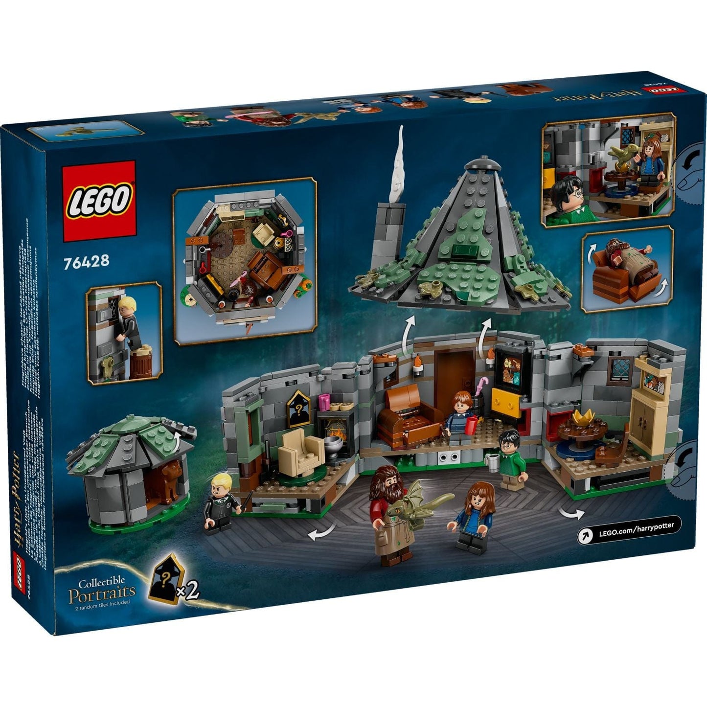 Apresentamos Lego Harry Potter - A Cabana de Hagrid: Uma Visita Inesperada com o SKU 667642824 recomendado para + 8 anos