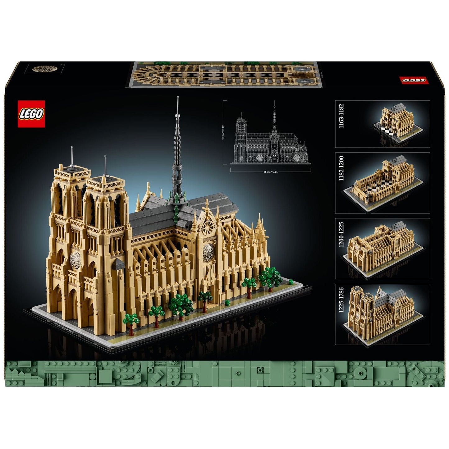 Apresentamos Lego Architecture - Notre-Dame de Paris com o SKU 662106124 recomendado para + 14 anos