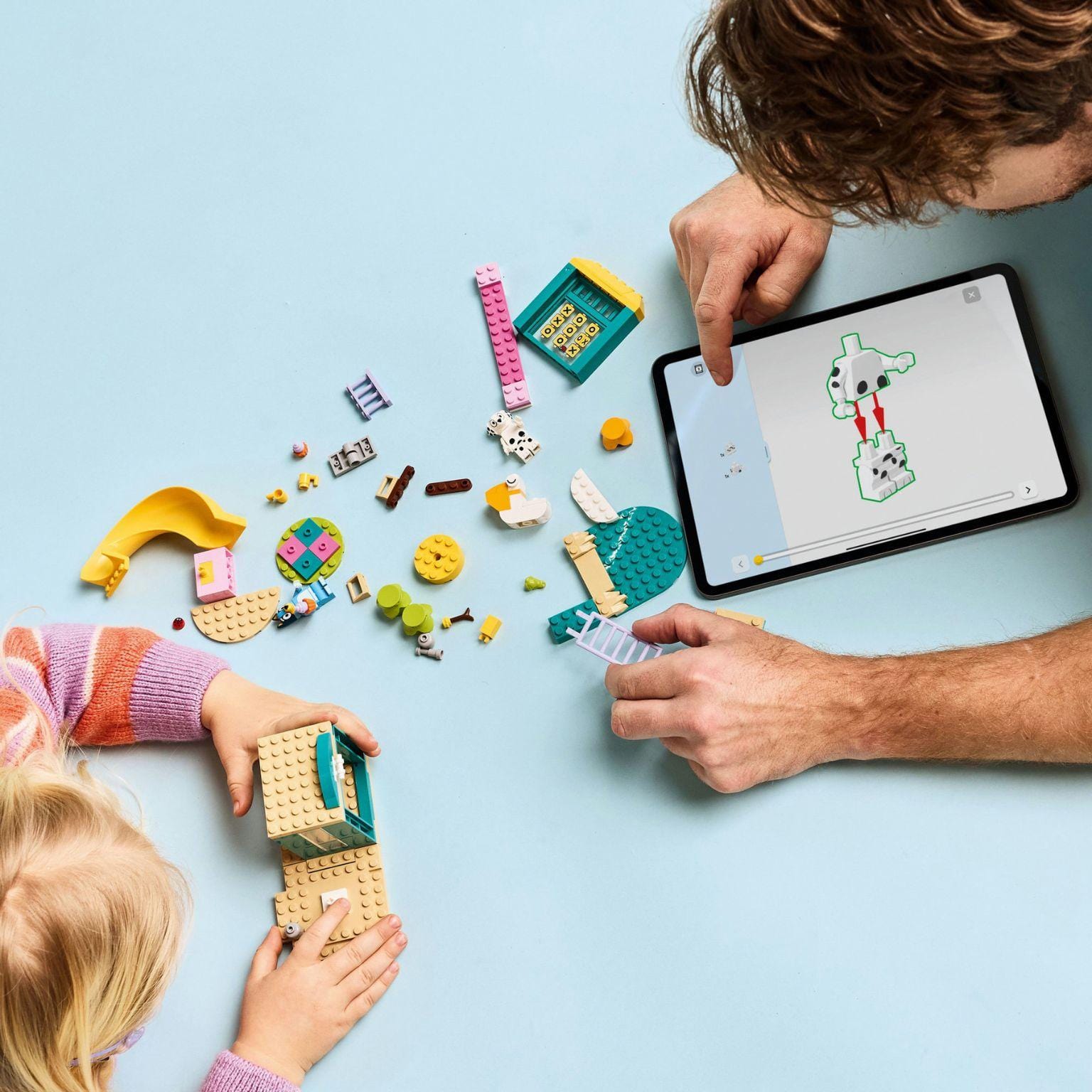 Apresentamos Lego Bluey - Diversão no Parque com Bluey e Chloe com o SKU 661120125 recomendado para + 4 anos