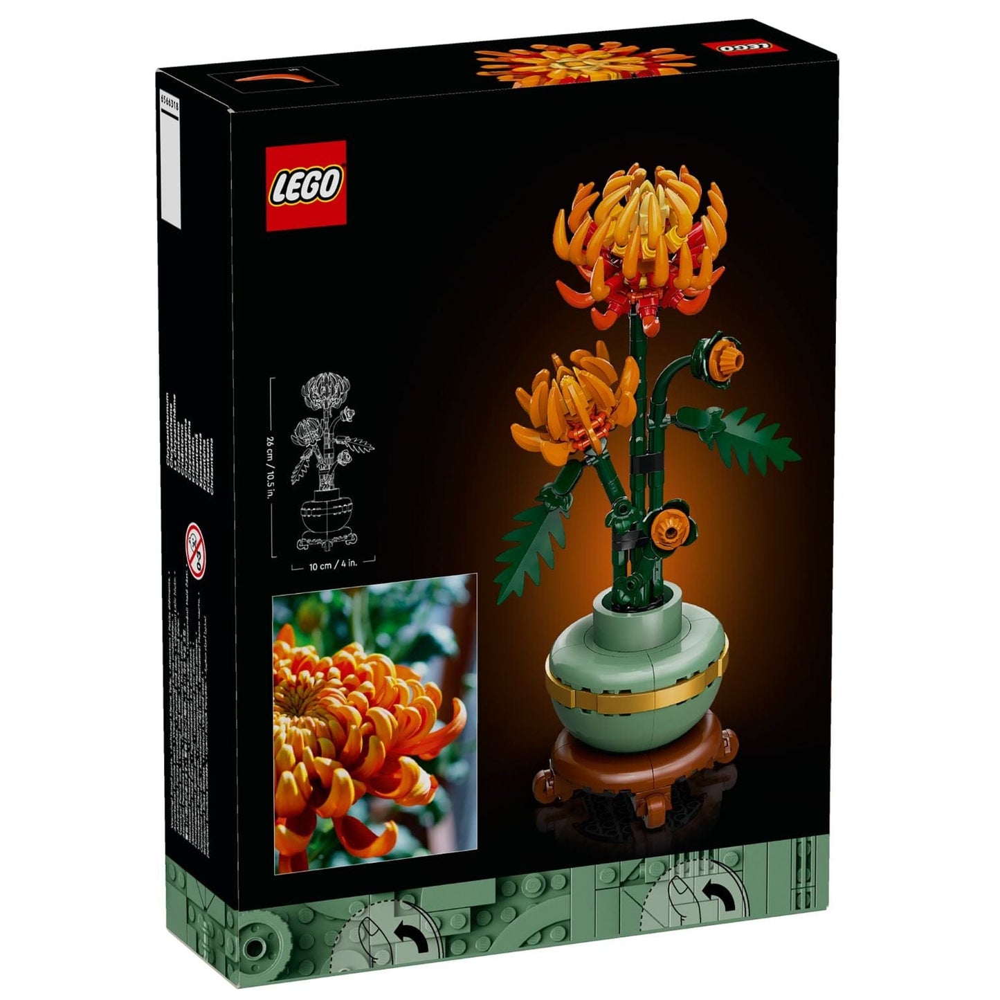 Apresentamos Lego Botanicals Crisântemo com o SKU 661036824 recomendado para + 14 anos