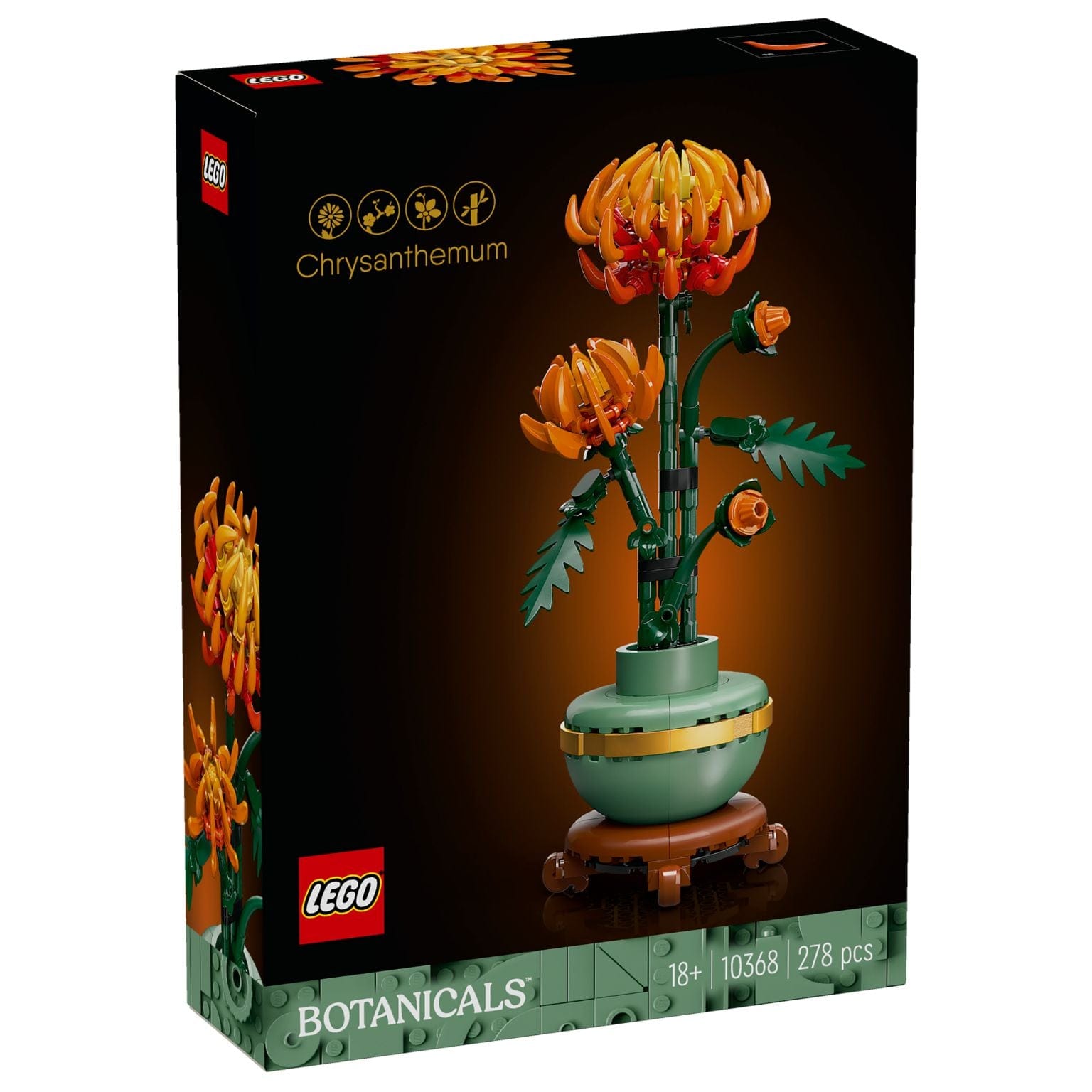 Apresentamos Lego Botanicals Crisântemo com o SKU 661036824 recomendado para + 14 anos
