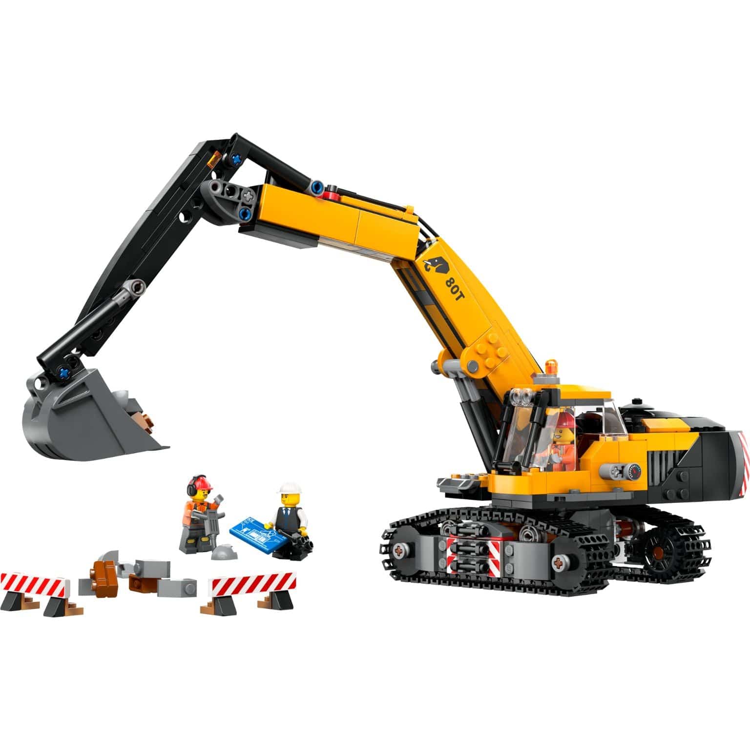 Apresentamos Lego City Escavadora de Construção Amarela com o SKU 666042024 recomendado para + 8 anos