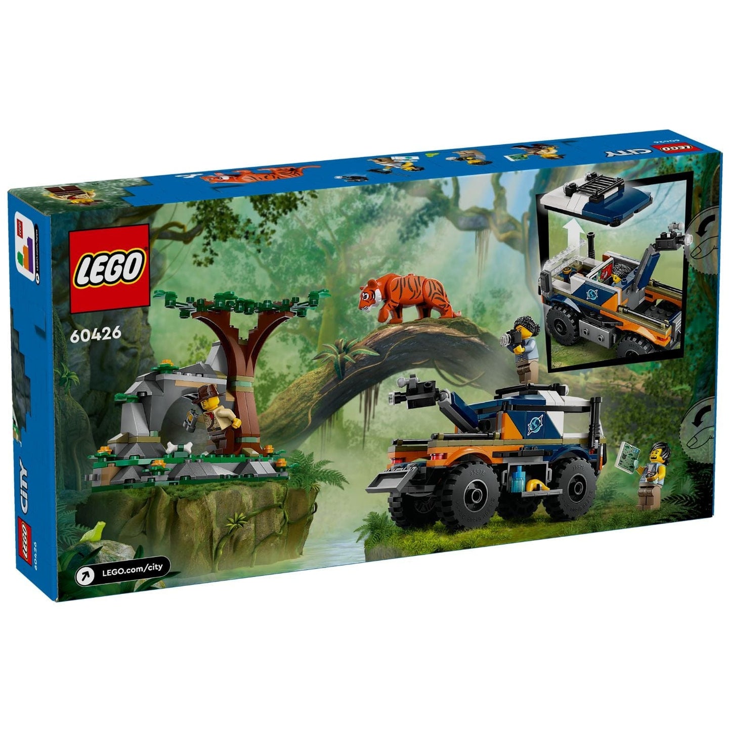 Apresentamos Lego City - Todo-o-terreno Explorador da Selva com o SKU 666042624 recomendado para + 6 anos