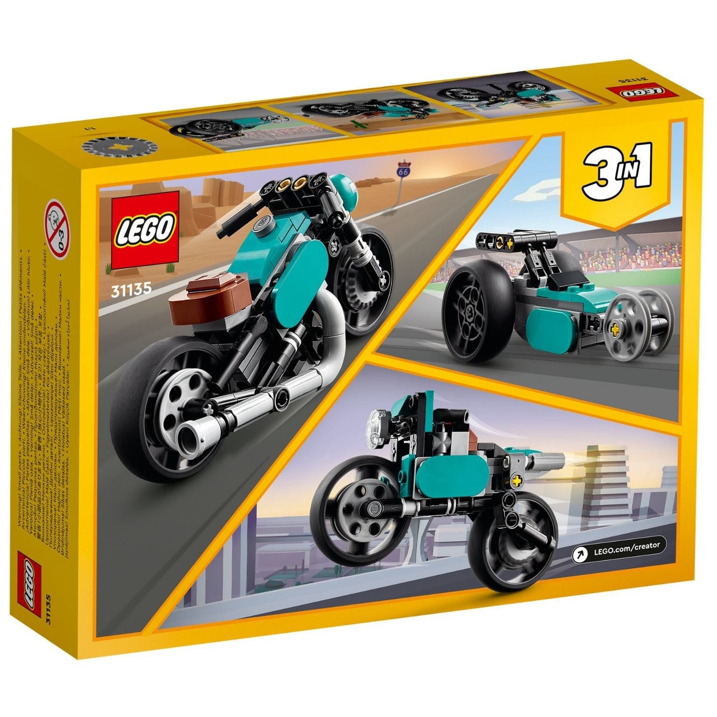Apresentamos Lego Creator - Mota Vintage com o SKU 663113524 recomendado para + 8 anos
