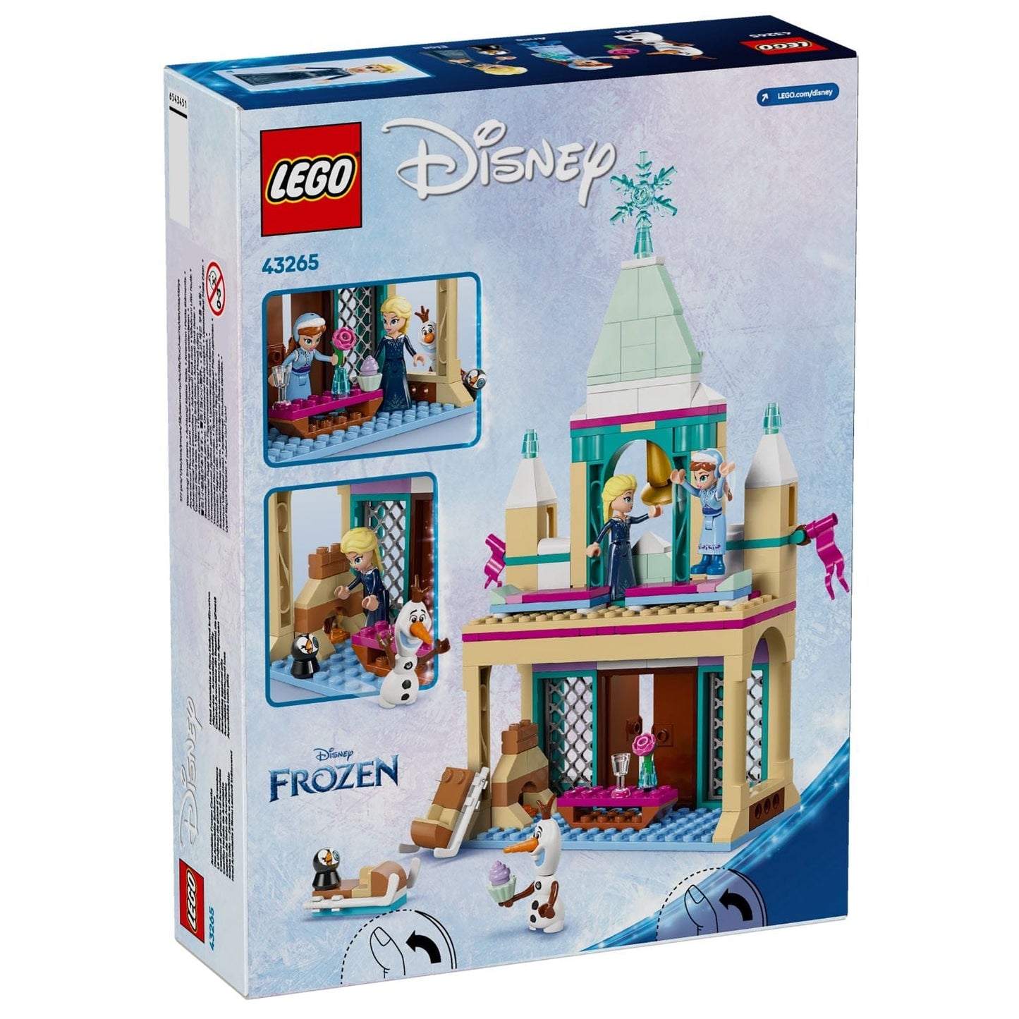 Apresentamos Lego Disney - Castelo de Gelo de Arendelle com o SKU 664326525 recomendado para + 5 anos