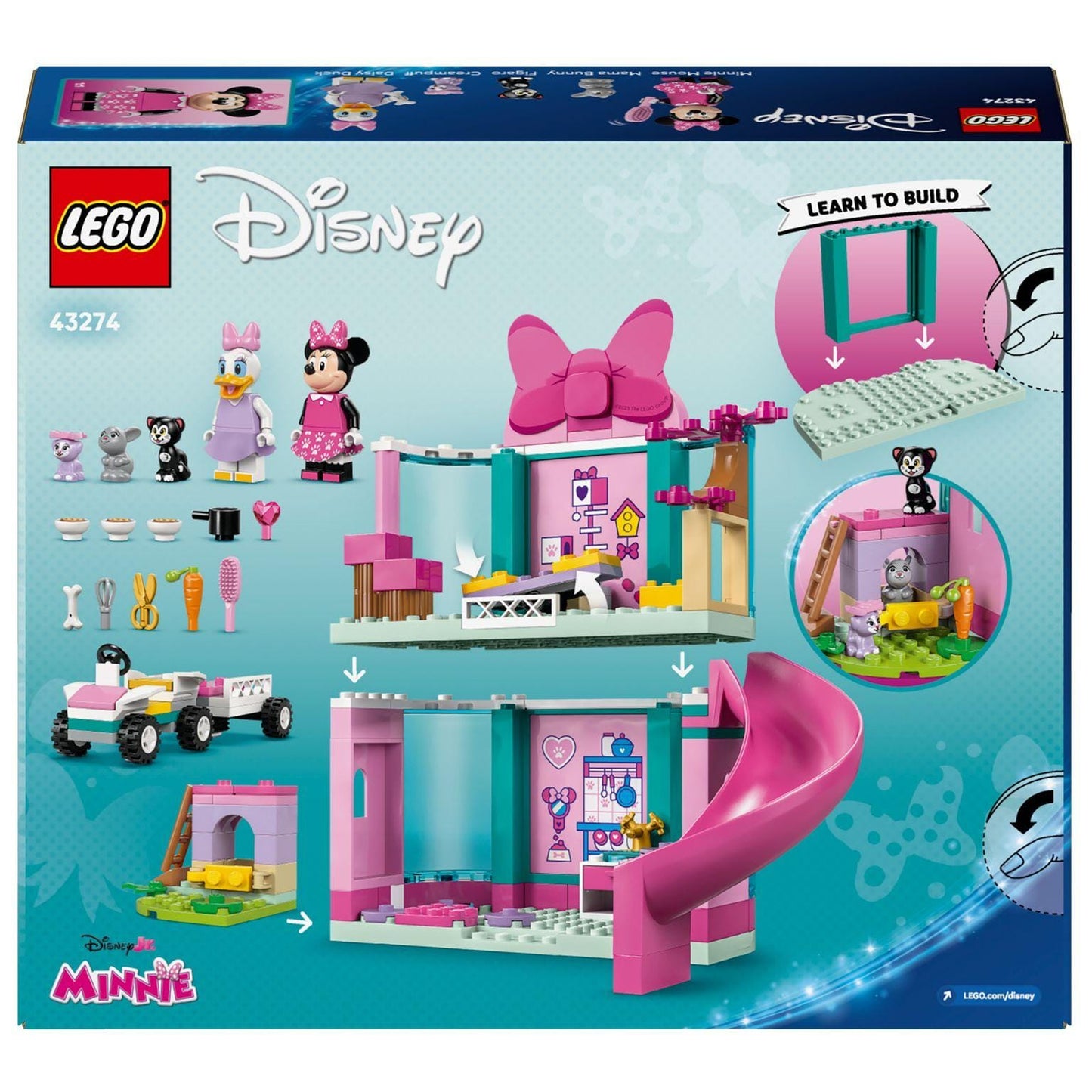 Apresentamos Lego Disney - Hotel de Animais da Minnie com o SKU 664327425 recomendado para + 4 anos