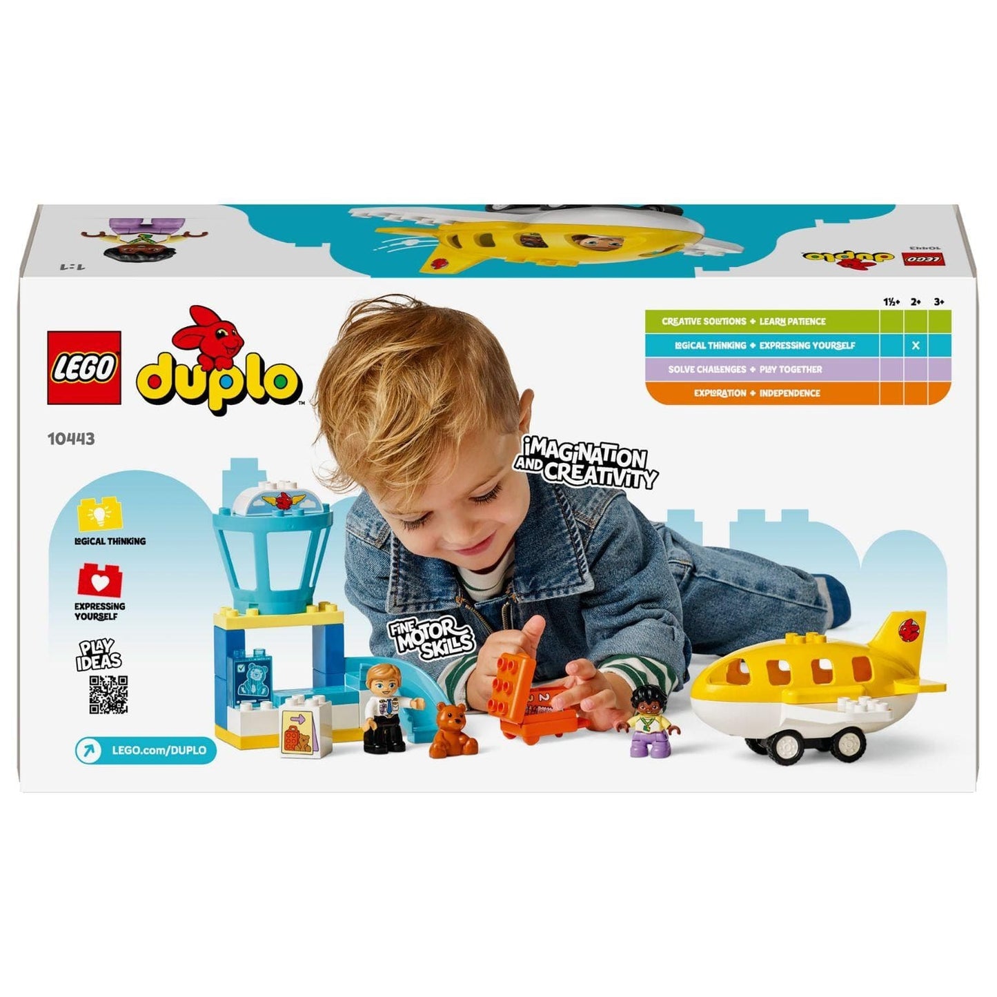 Apresentamos Lego Duplo - Primeira Ida ao Aeroporto com o SKU 661044326 recomendado para + 2 anos