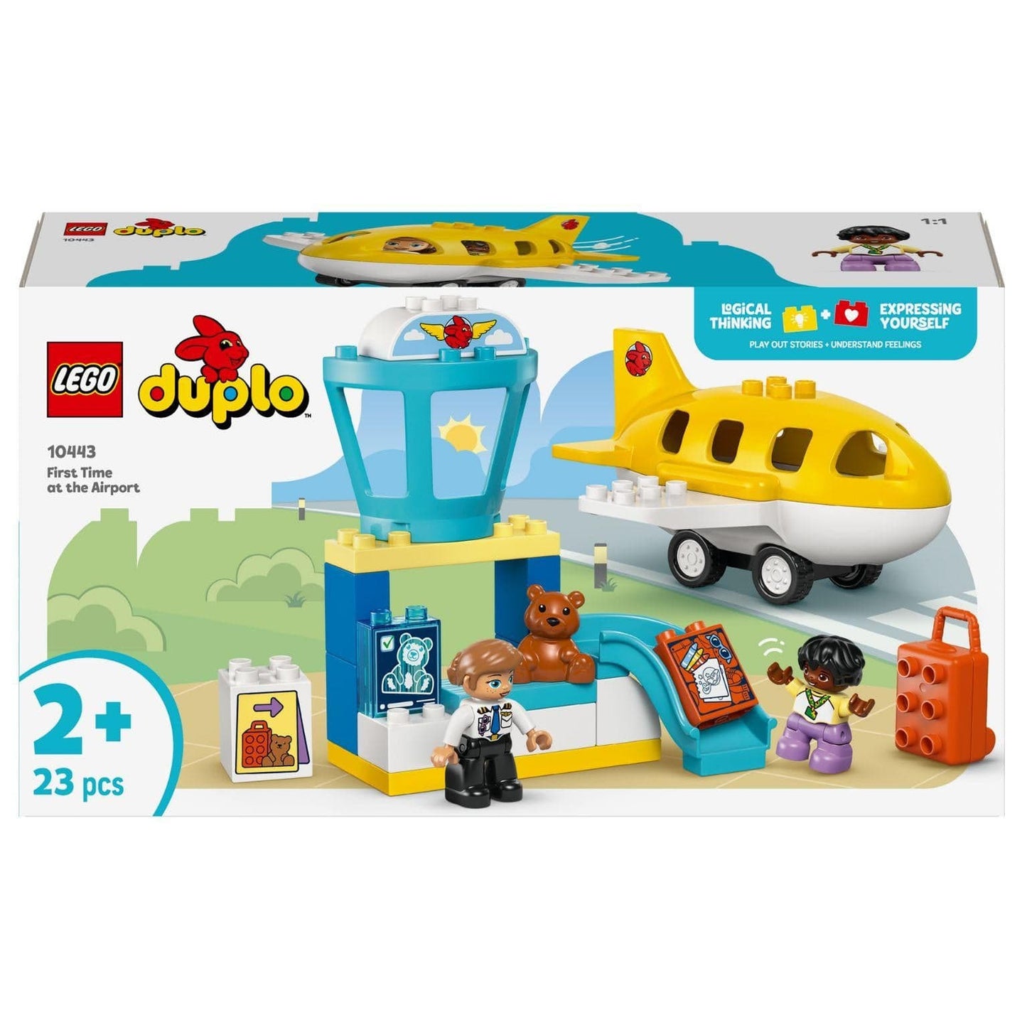 Apresentamos Lego Duplo - Primeira Ida ao Aeroporto com o SKU 661044326 recomendado para + 2 anos