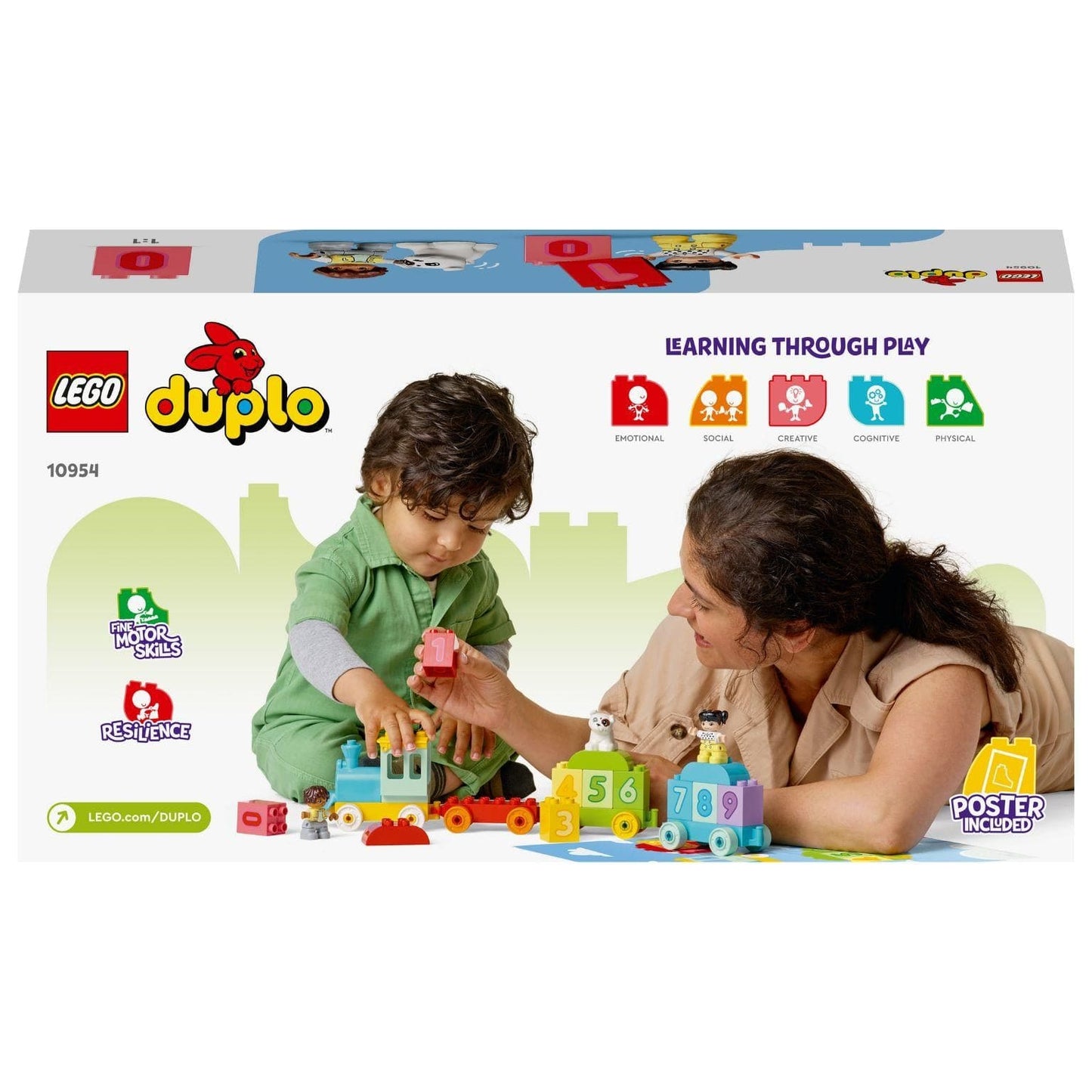 Apresentamos Lego Duplo Comboio dos Números - Aprender a Contar com o SKU 661095425 recomendado para + 2 anos