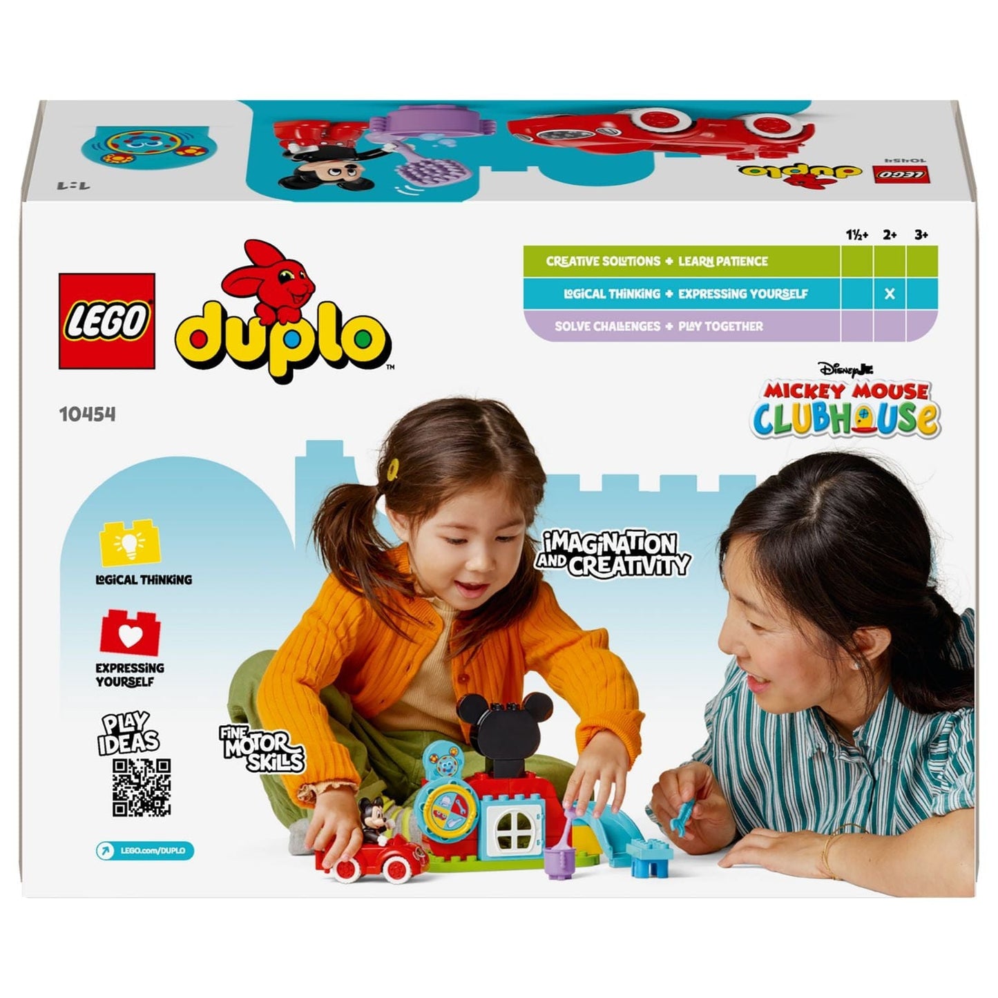 Apresentamos Lego Duplo - A Casa do Mickey Mouse com Carro com o SKU 661045425 recomendado para + 2 anos