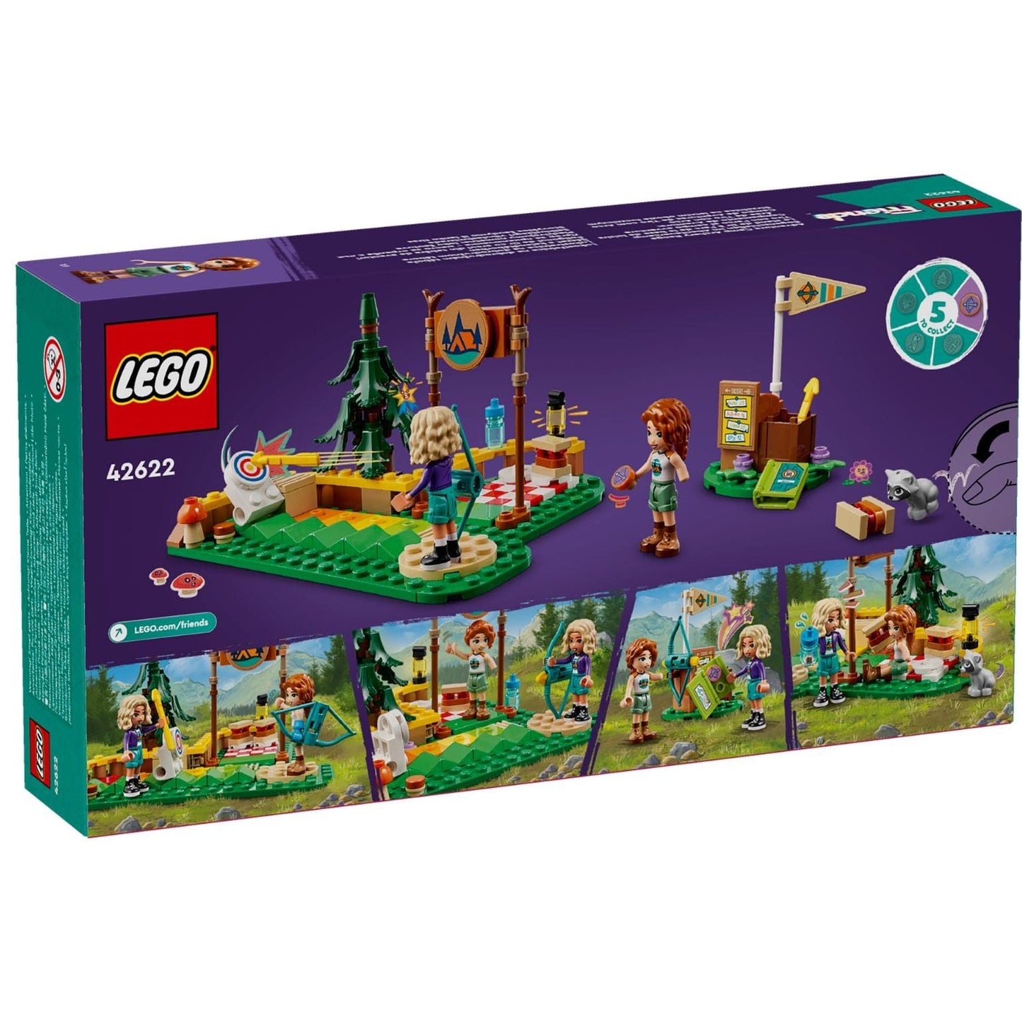 Apresentamos Lego Friends - Campo de Aventuras de Tiro com Arco com o SKU 664262224 recomendado para + 6 anos
